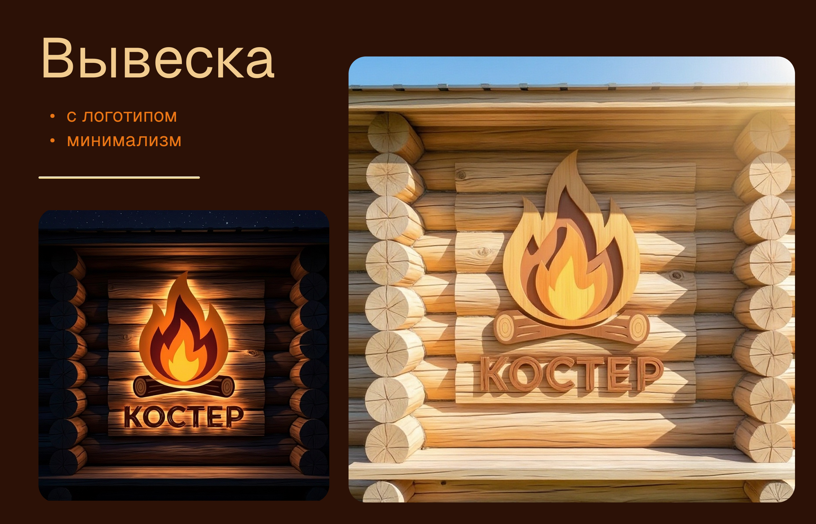 визуал для кемпинга "Костер" — Изображение №5 — Интерфейсы, Брендинг на Dprofile