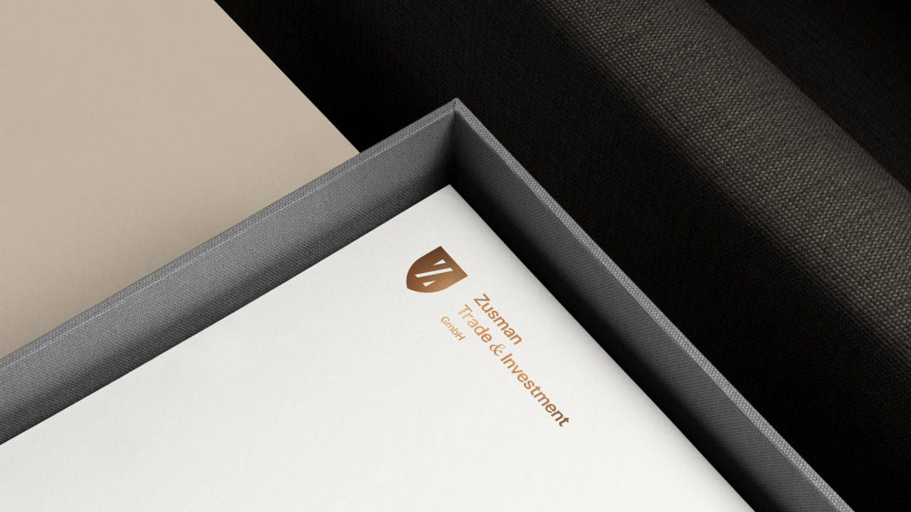 Визуальный образ Zusman Trade & Investment GmbH — Изображение №6 — Брендинг на Dprofile