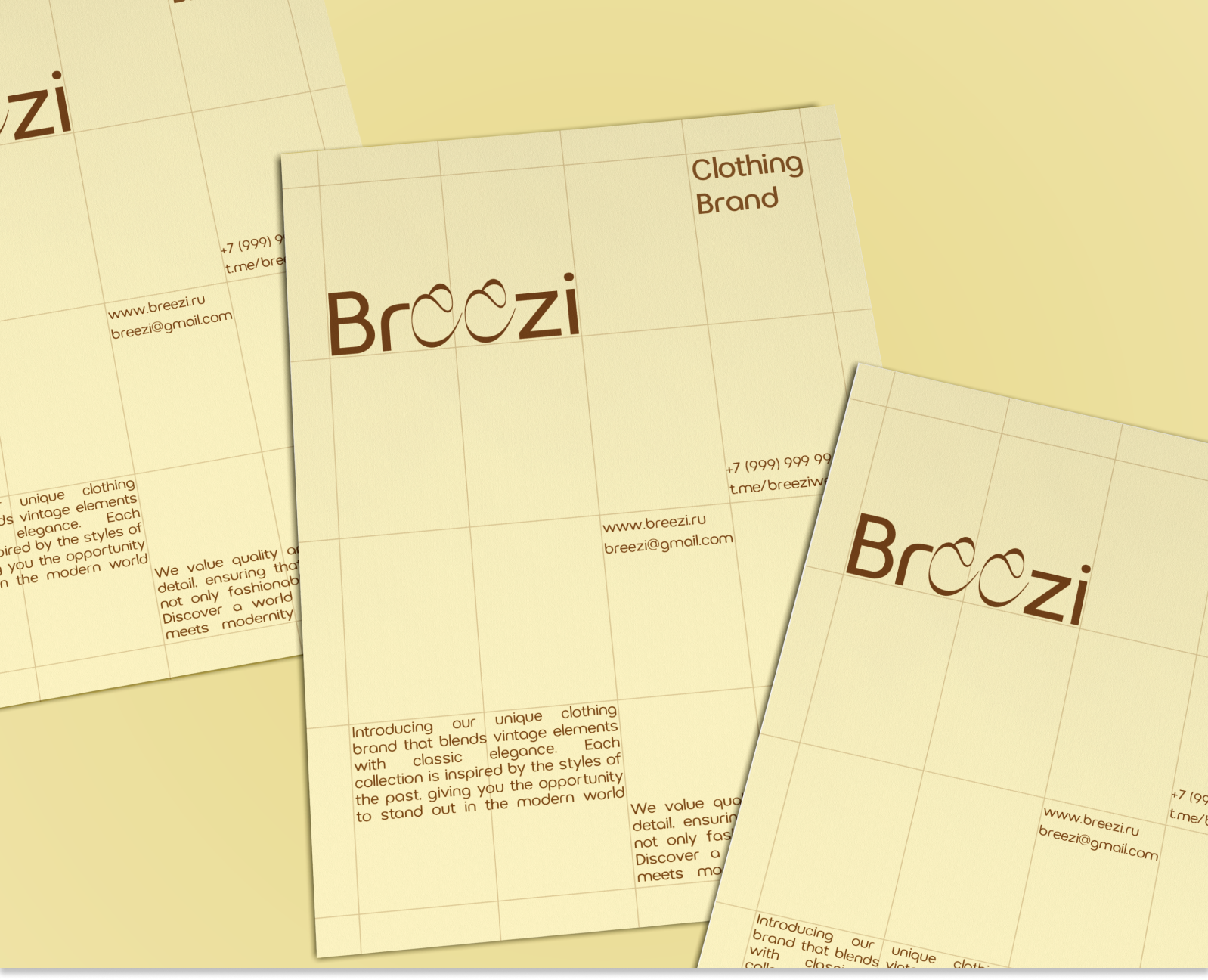 Брендинг Листовки и Визитки на Dprofile