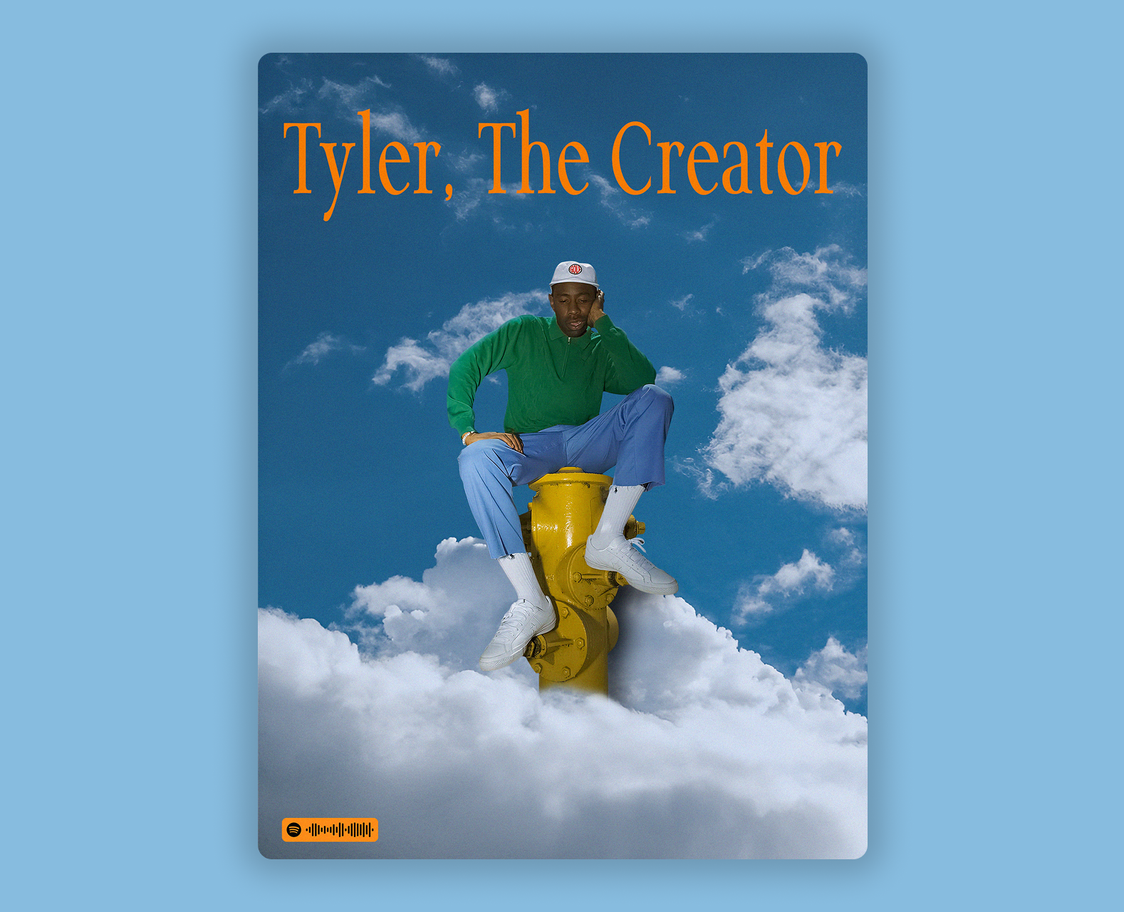 Плакат Spotify Tyler, The Creator — Иллюстрация, Графика на Dprofile