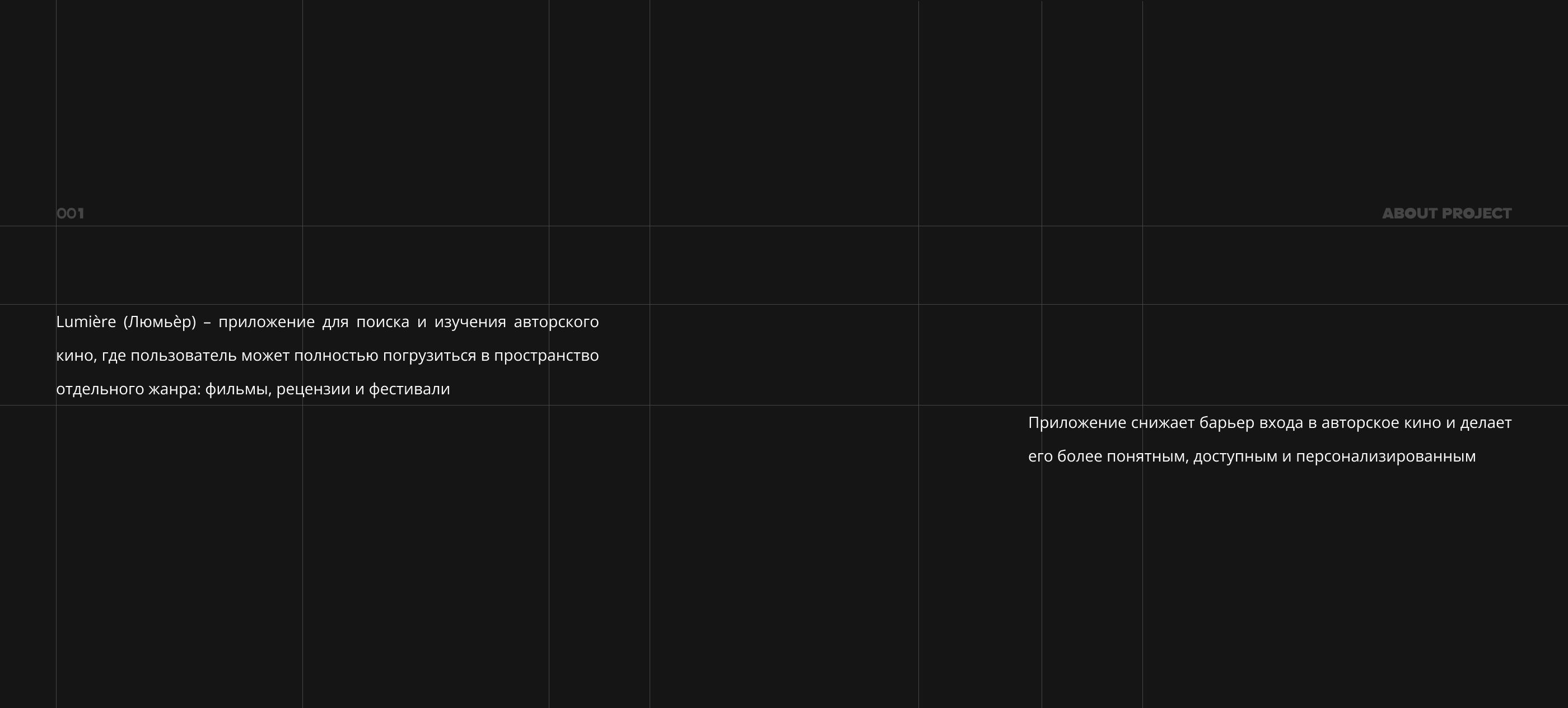 Lumière | Mobile App — Изображение №1 — Интерфейсы на Dprofile