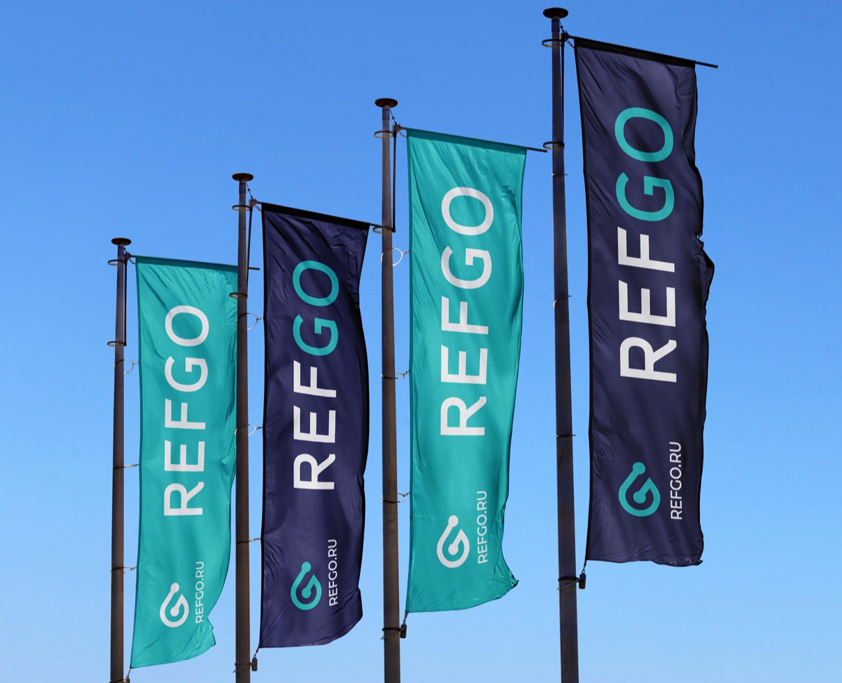 Refgo — Брендинг на Dprofile