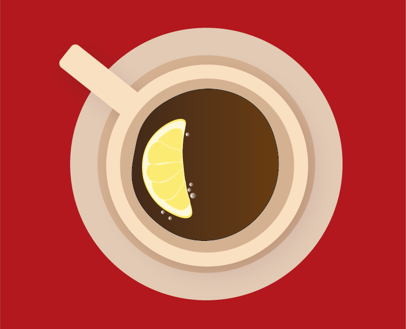 Чашка с чаем — Иллюстрация, Графика на Dprofile