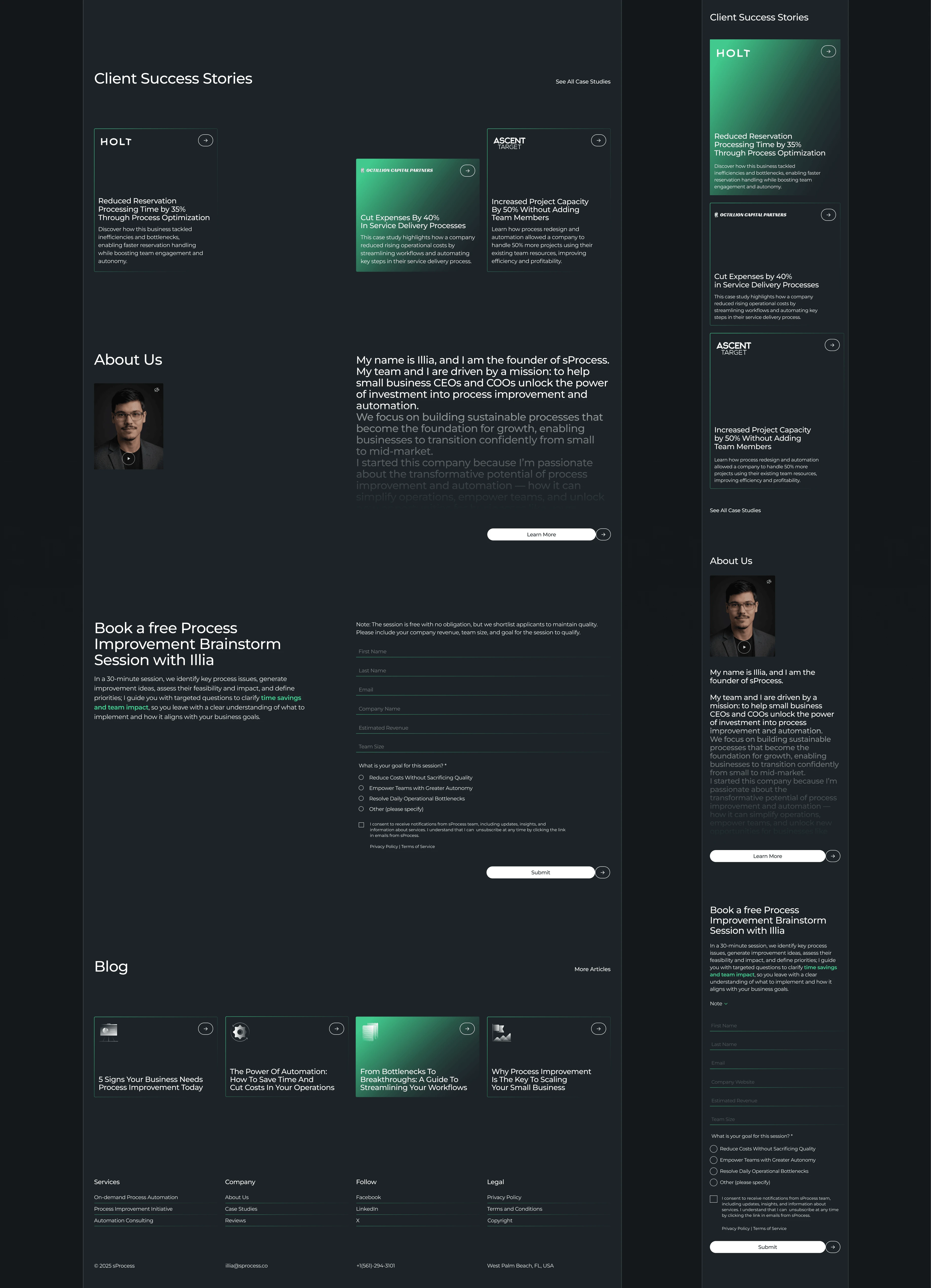 sProcess — Айдентика и корпоративный сайт для tech-компании — Изображение №10 — Интерфейсы, Брендинг на Dprofile