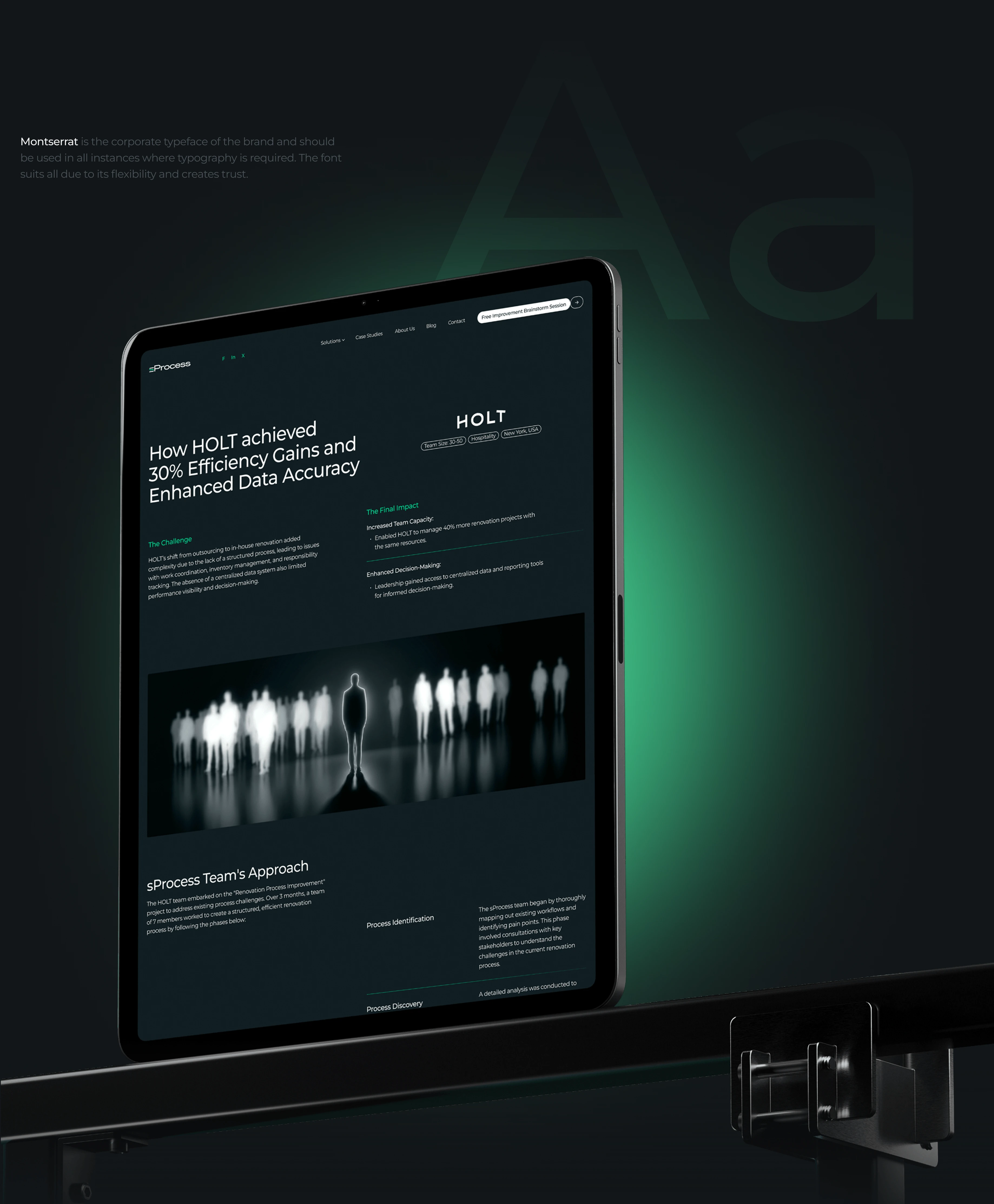 sProcess — Айдентика и корпоративный сайт для tech-компании — Изображение №6 — Интерфейсы, Брендинг на Dprofile