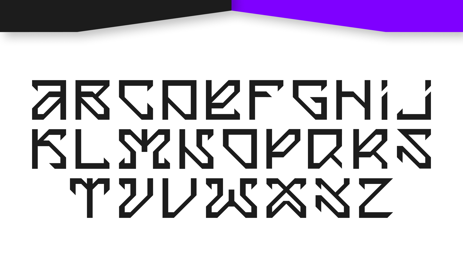 Рипрар, модульный шрифт — Изображение №6 — Брендинг, Графика на Dprofile