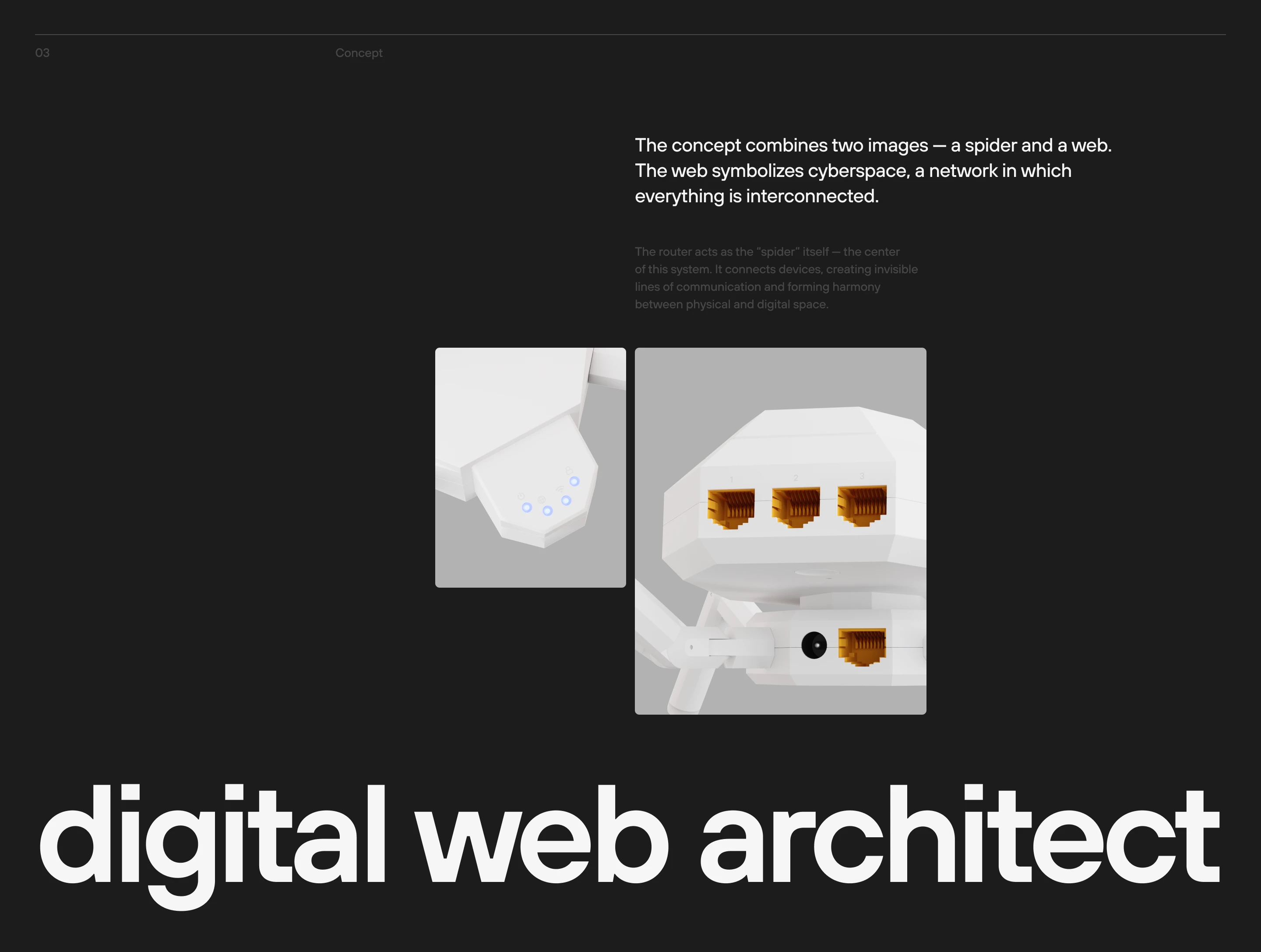 Weaver Wi-Fi роутер — Изображение №5 — Интерфейсы, 3D на Dprofile