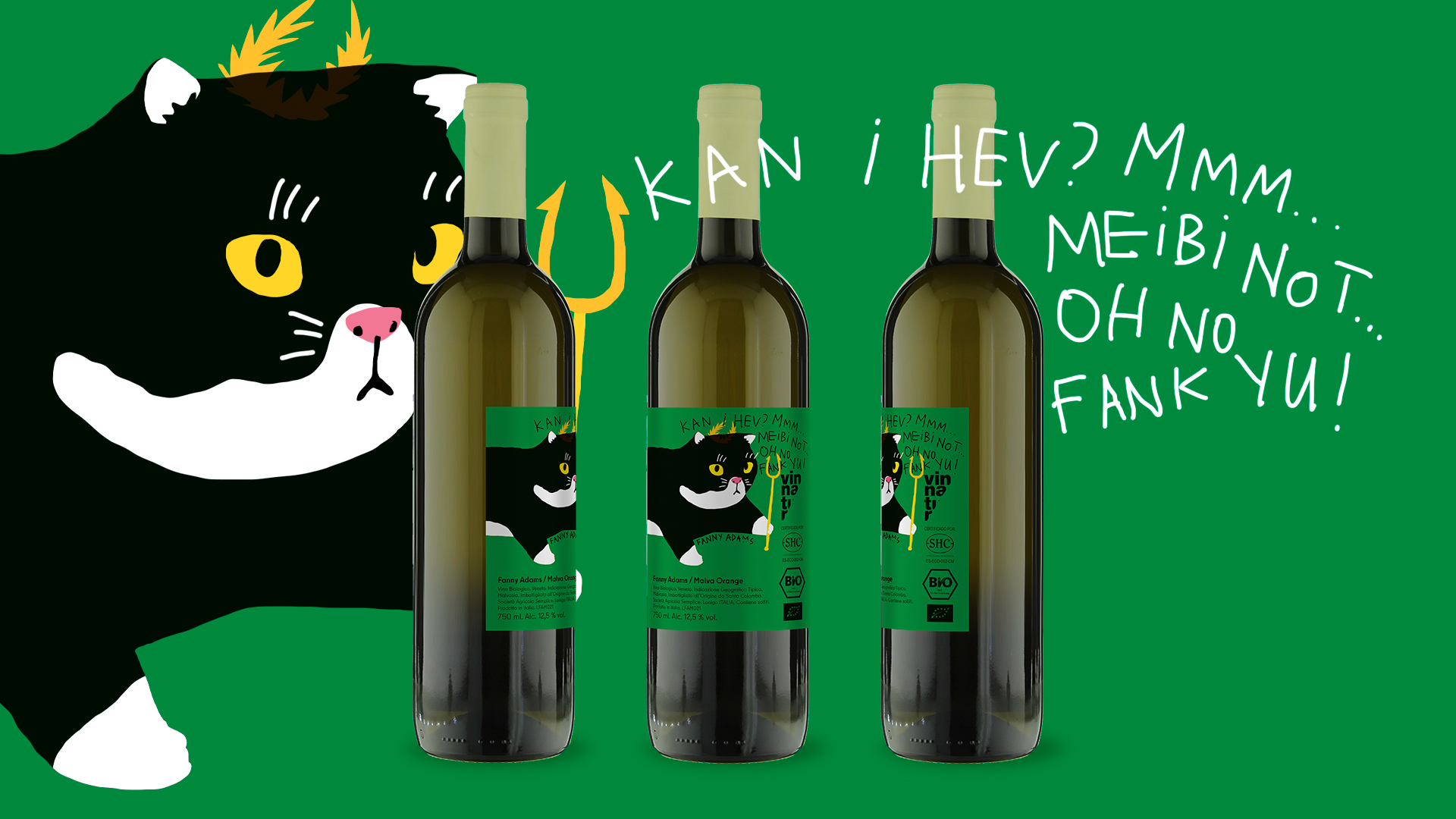 Дизайн этикеток линейки натуральных вин Fanny Adams — Изображение №6 — Брендинг, Иллюстрация на Dprofile