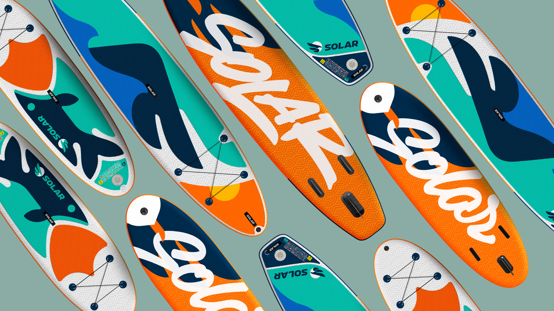 Новый фирменный стиль производителя моторных лодок Solar — Изображение №12 — Брендинг на Dprofile