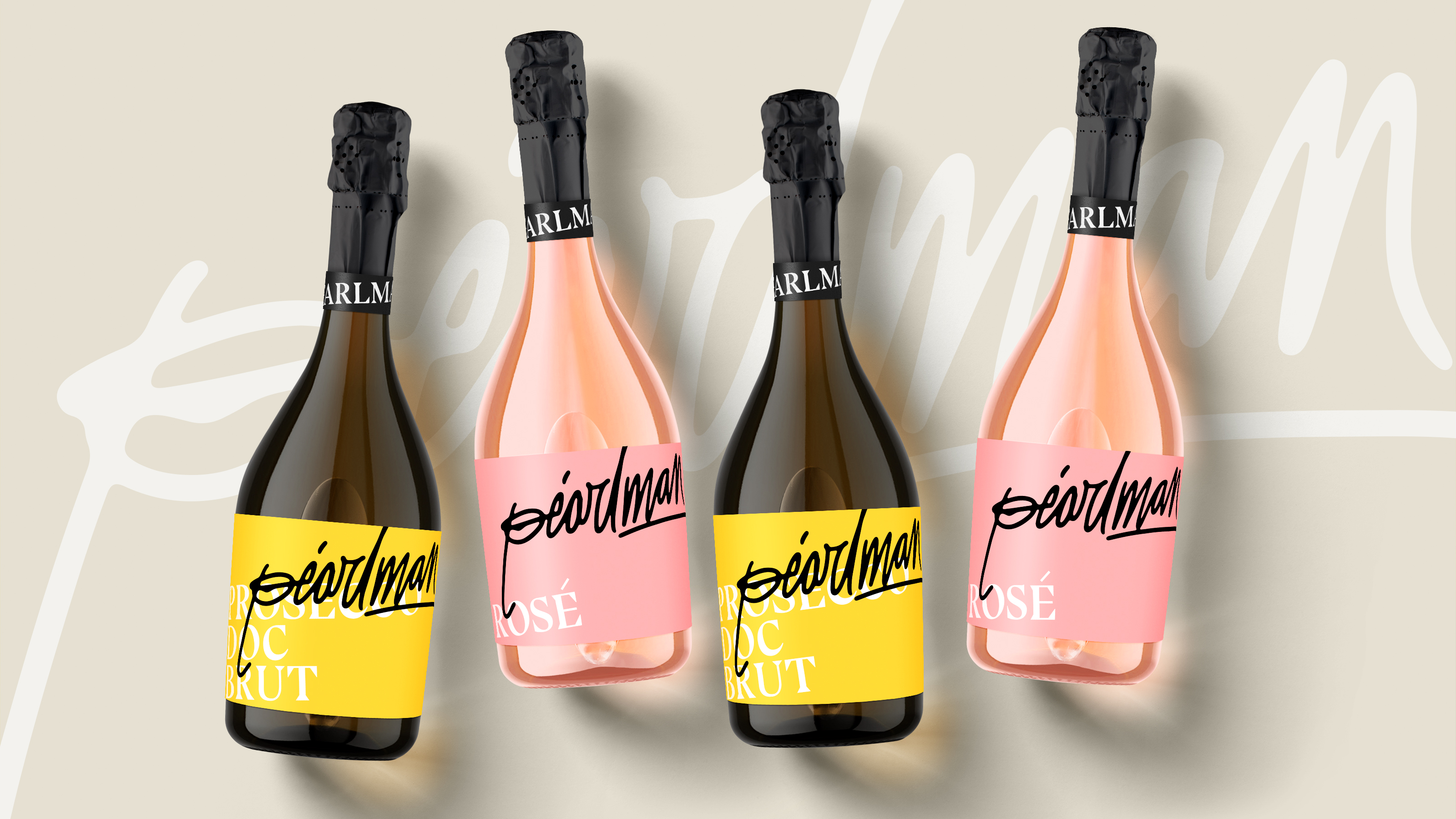 Дизайн этикеток игристого вина Pearlman — Изображение №2 — Брендинг, Графика на Dprofile