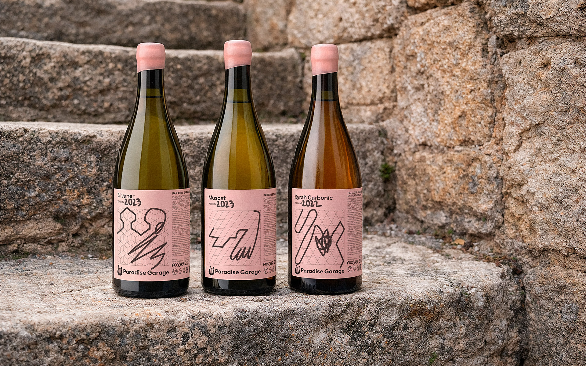 Дизайн этикеток для крымской винодельни Paradise Garage — Изображение №7 — Брендинг на Dprofile