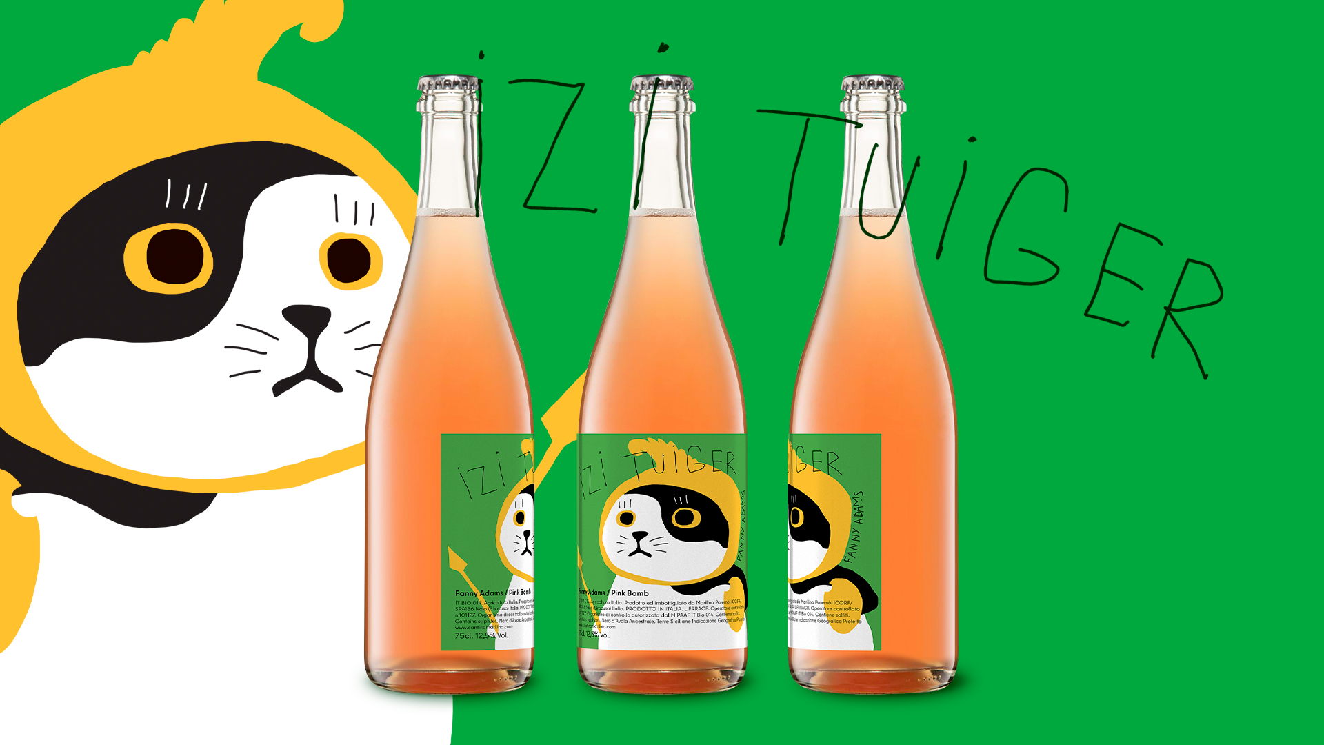 Дизайн этикеток линейки натуральных вин Fanny Adams — Изображение №3 — Брендинг, Иллюстрация на Dprofile