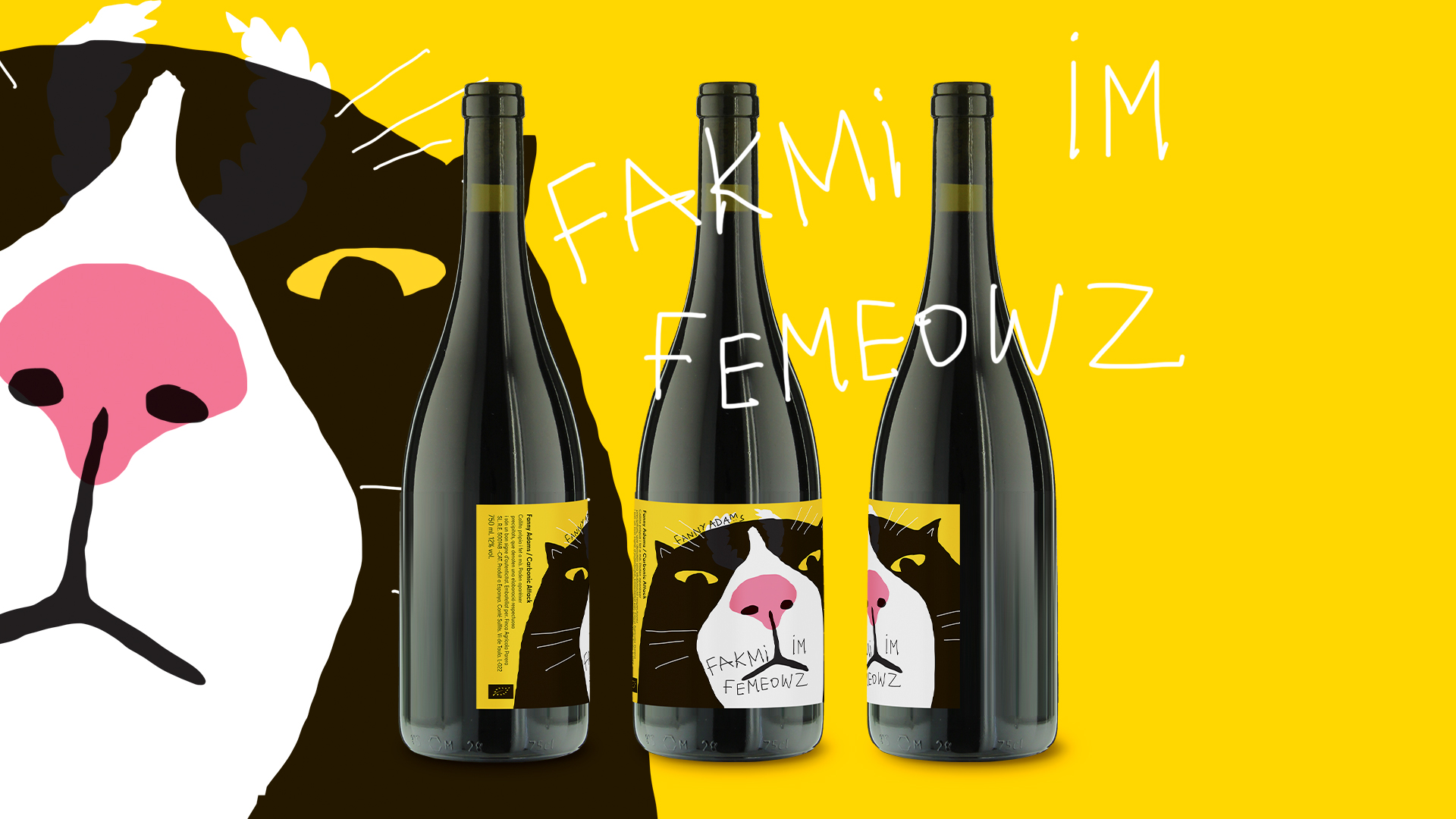 Дизайн этикеток линейки натуральных вин Fanny Adams — Изображение №2 — Брендинг, Иллюстрация на Dprofile