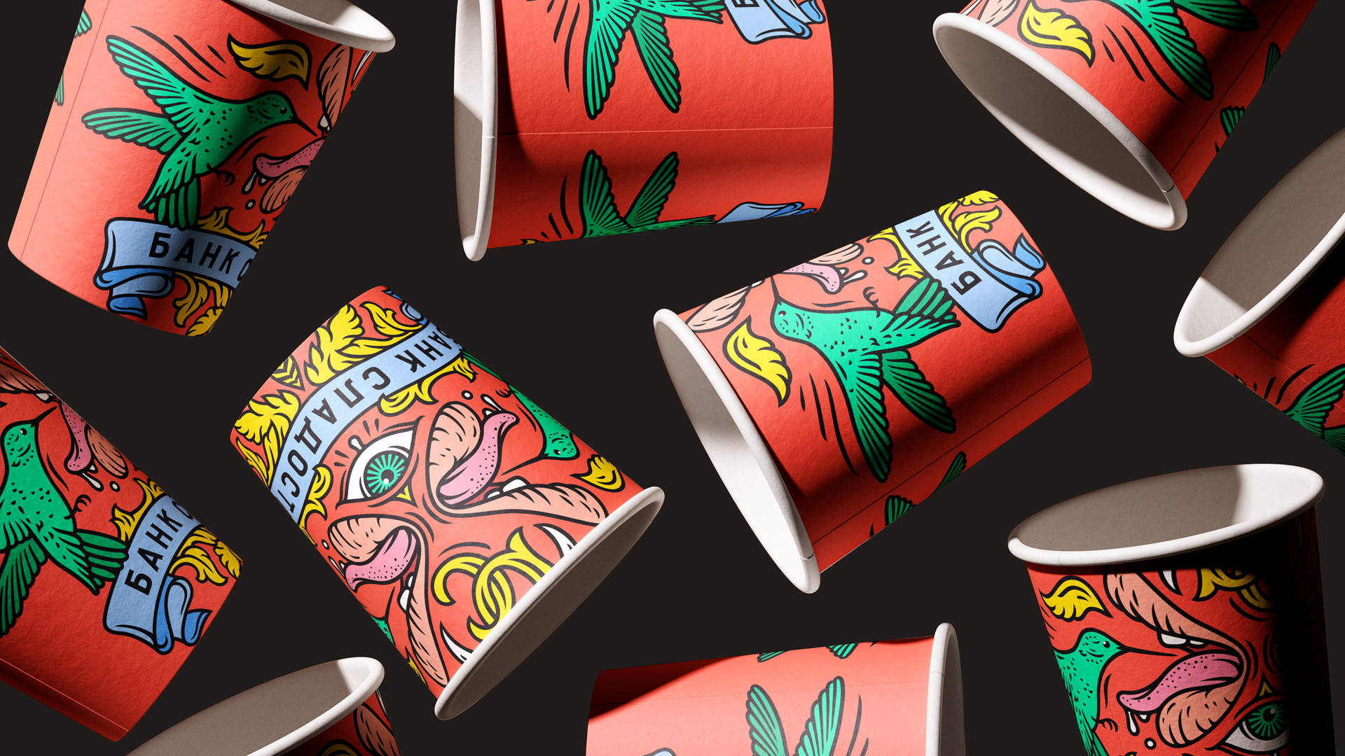 Фирменный стиль кондитерской «Банк сладостей» — Изображение №8 — Брендинг на Dprofile