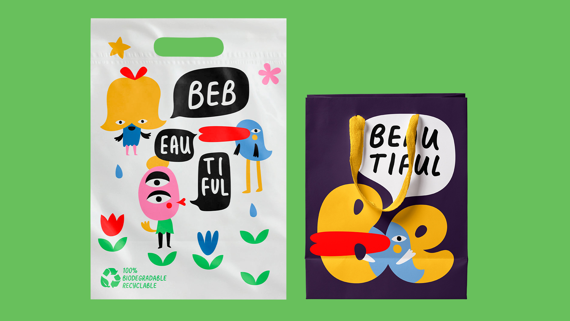 Фирменный стиль магазина косметики Be beautiful — Изображение №7 — Брендинг, Графика на Dprofile