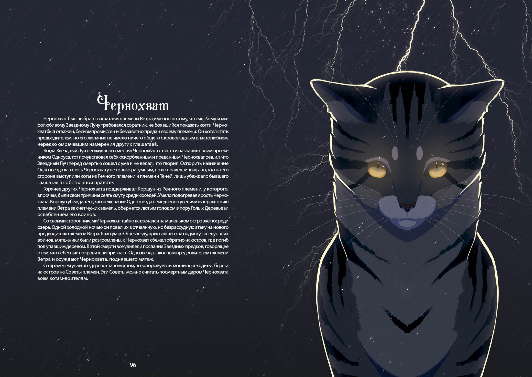 Книга-путеводитель "Коты-воители: Память племен" — Изображение №57 — Иллюстрация на Dprofile
