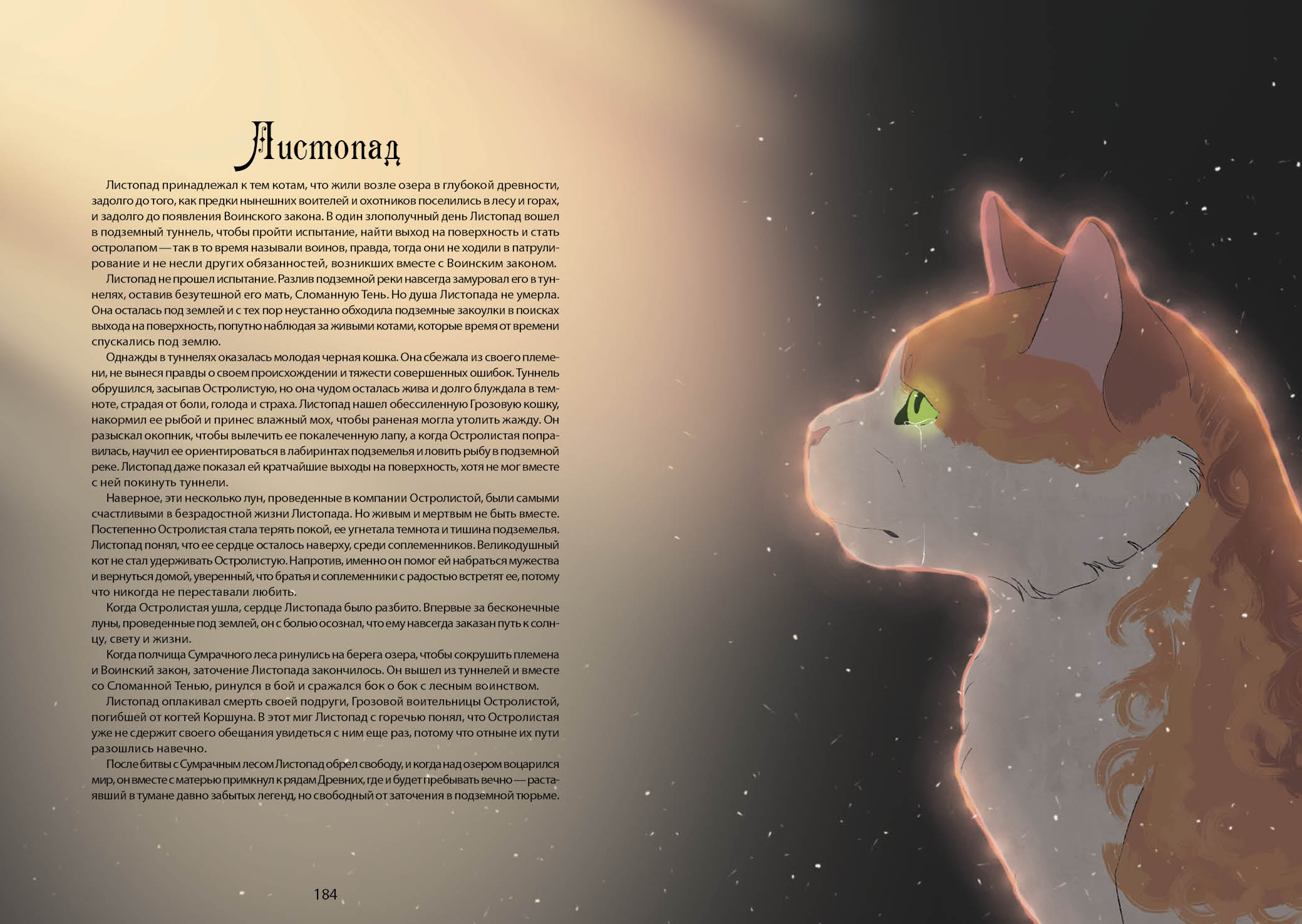Книга-путеводитель "Коты-воители: Память племен" — Изображение №101 — Иллюстрация на Dprofile
