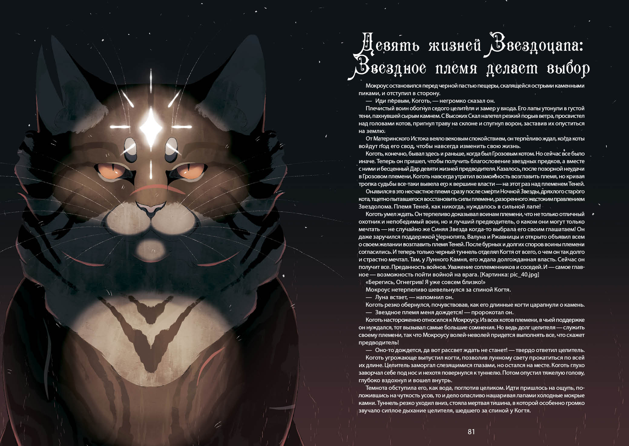 Книга-путеводитель "Коты-воители: Память племен" — Изображение №49 — Иллюстрация на Dprofile