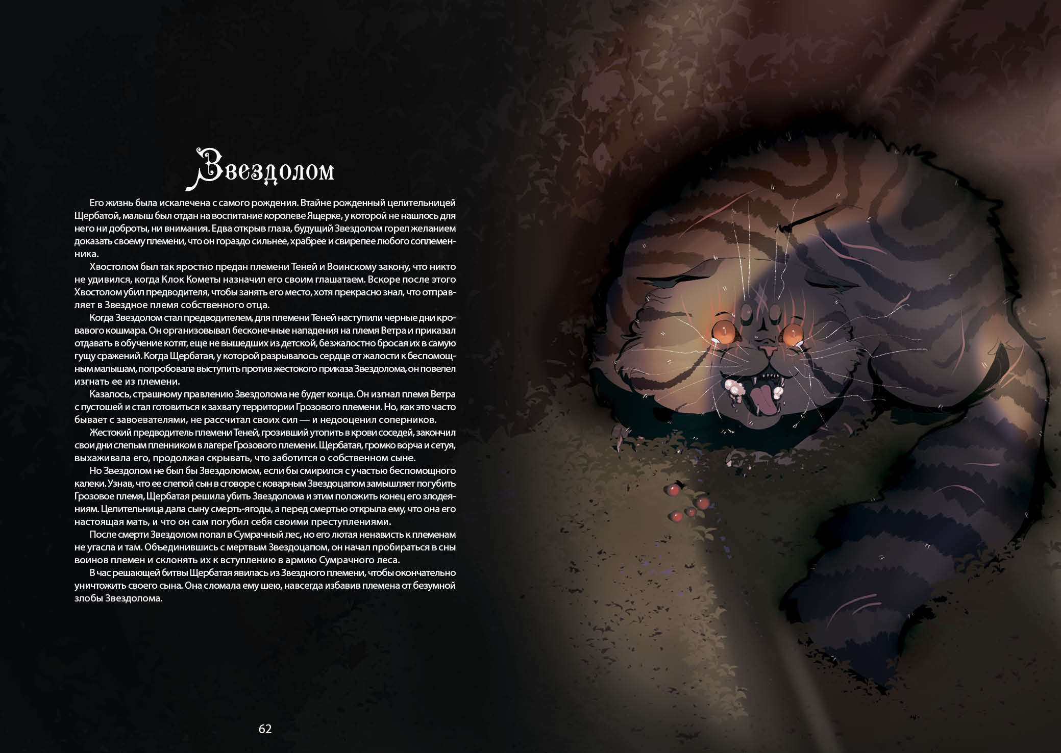 Книга-путеводитель "Коты-воители: Память племен" — Изображение №40 — Иллюстрация на Dprofile