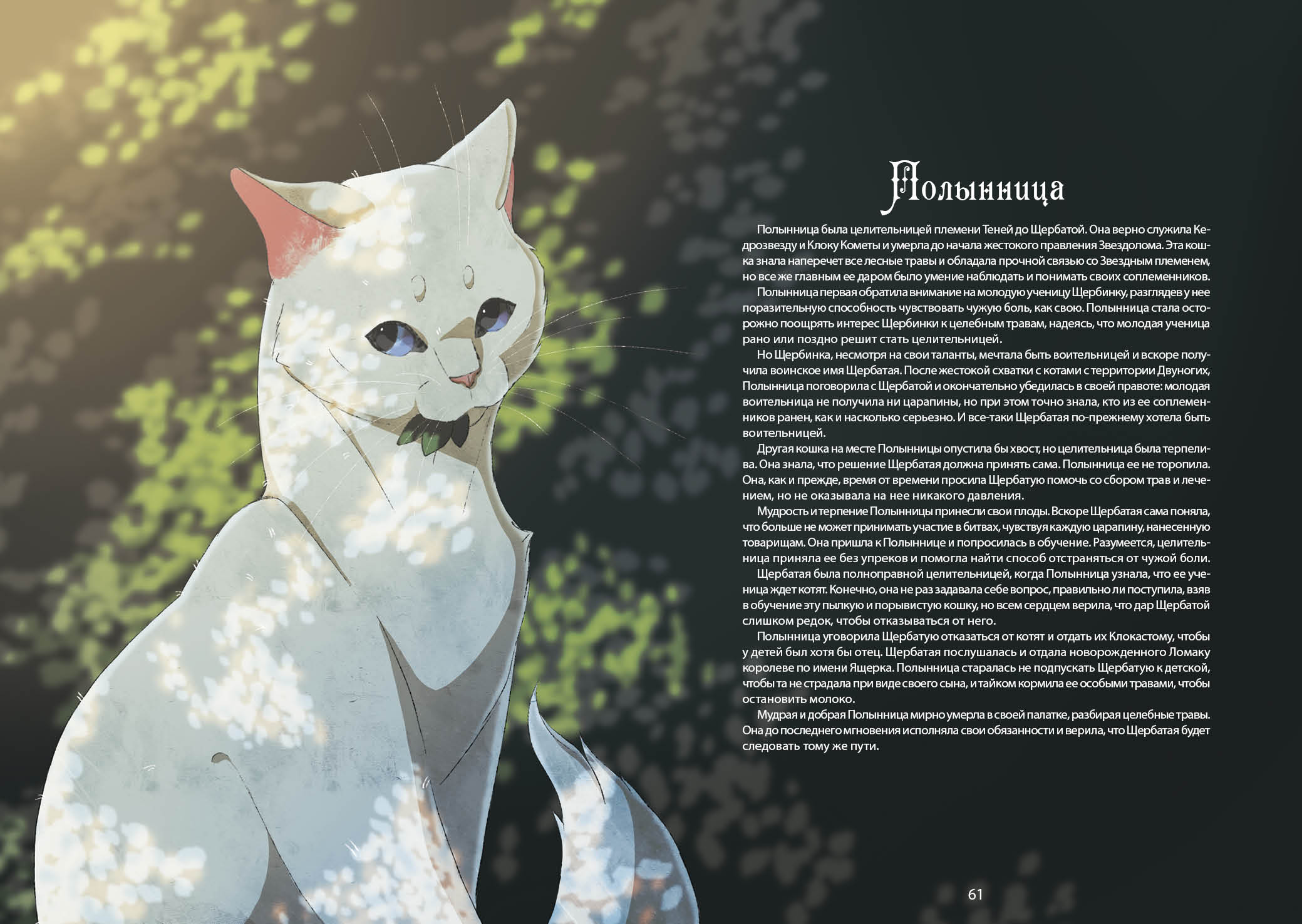 Книга-путеводитель "Коты-воители: Память племен" — Изображение №39 — Иллюстрация на Dprofile