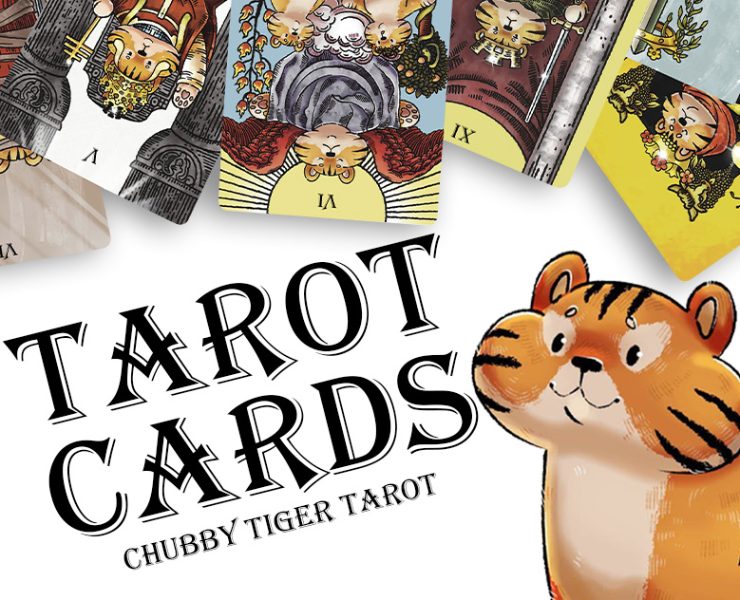 КАРТЫ ТАРО - Коммерческая Иллюстрация CHUBBY TIGER TAROT на Dprofile