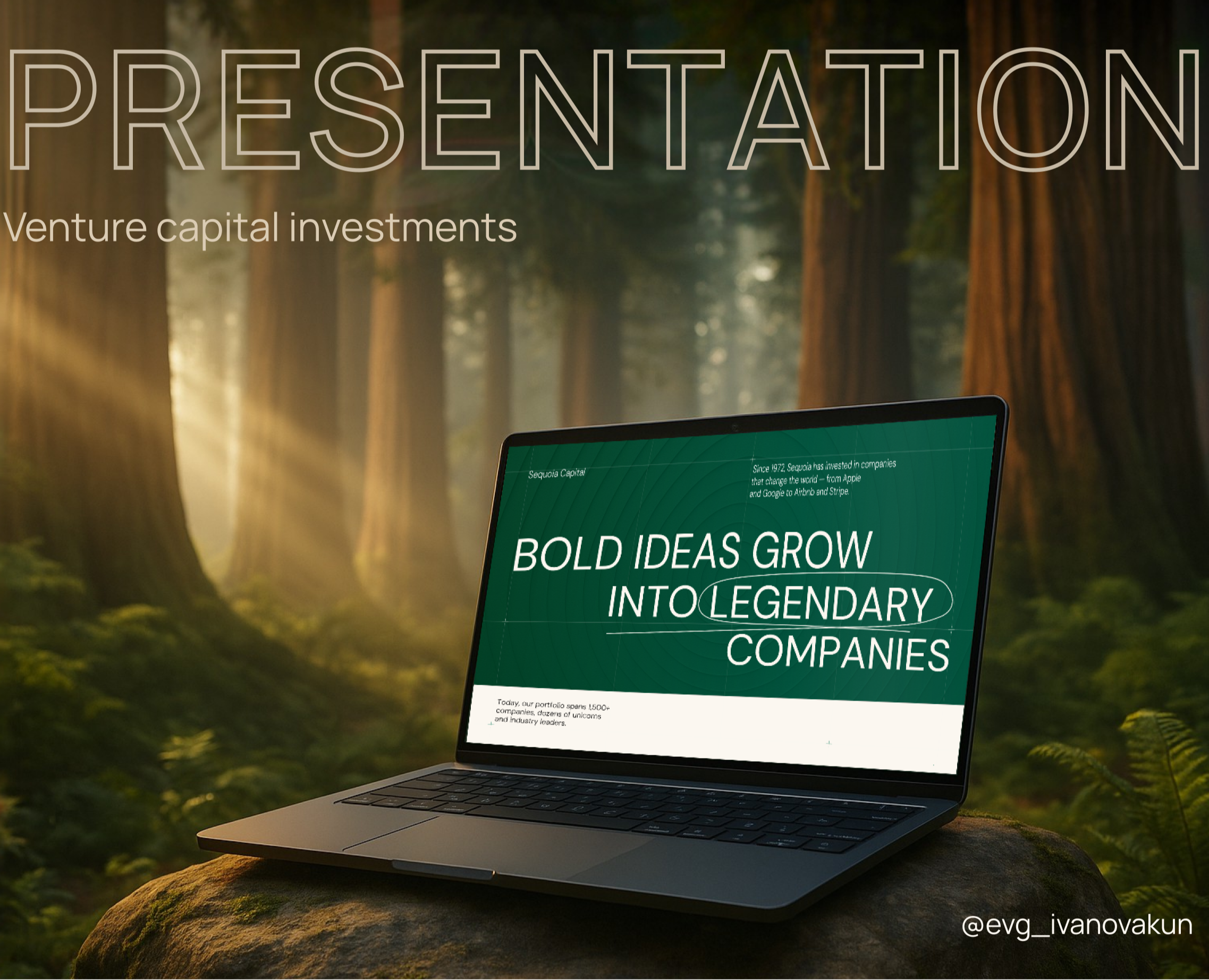 Презентация-визитка об инвестиционном фонде — Графика, Маркетинг на Dprofile