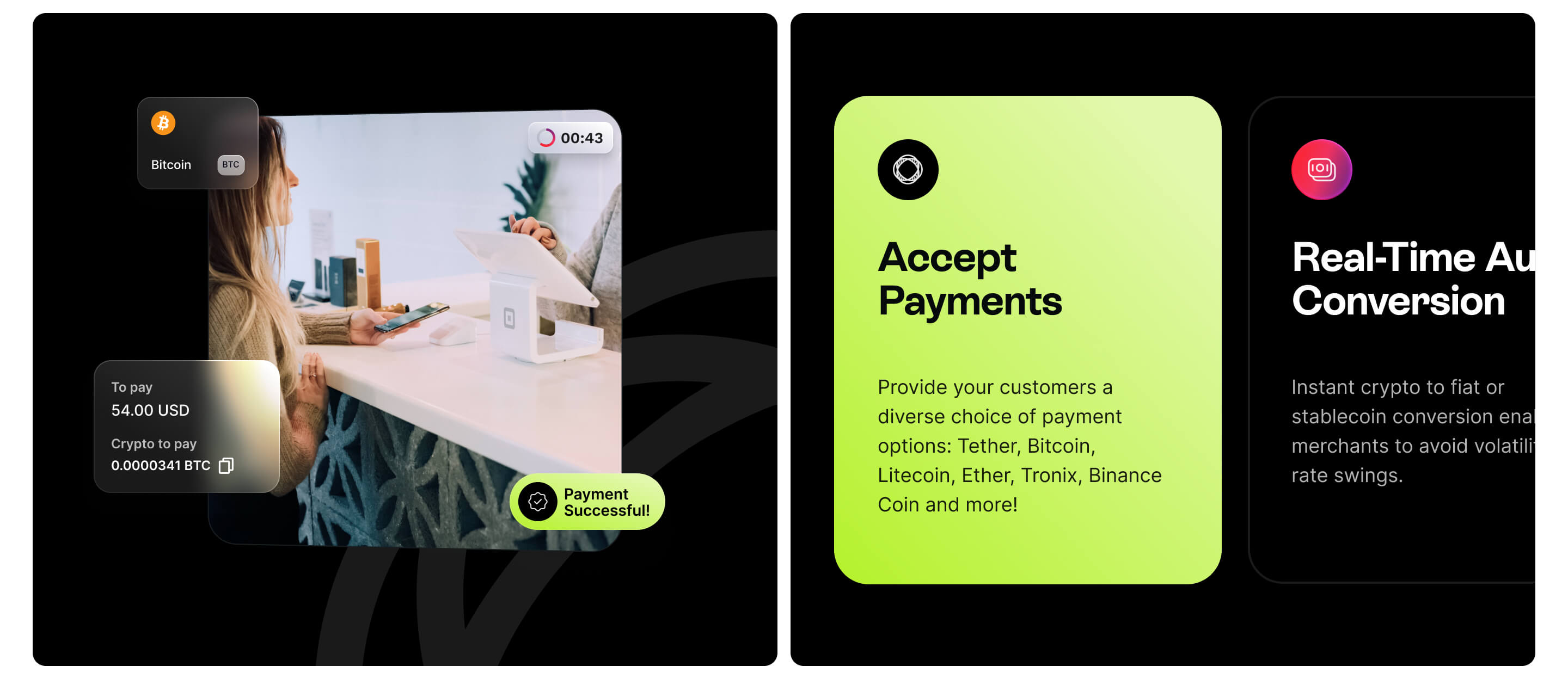 Criptio — Веб-сервис для платежей в крипте — Изображение №11 — Интерфейсы на Dprofile