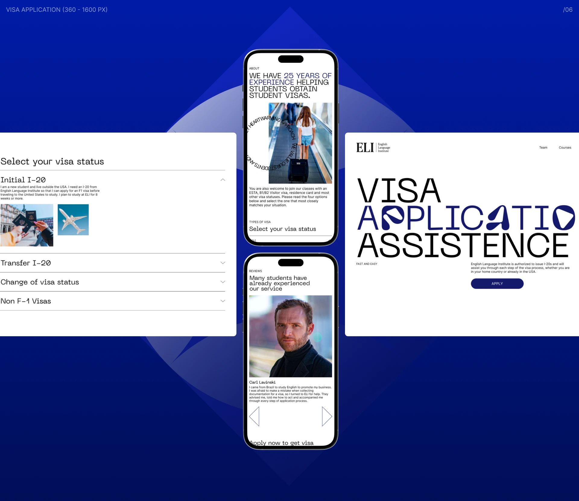 English Language Institute | website redesign — Изображение №13 — Интерфейсы на Dprofile