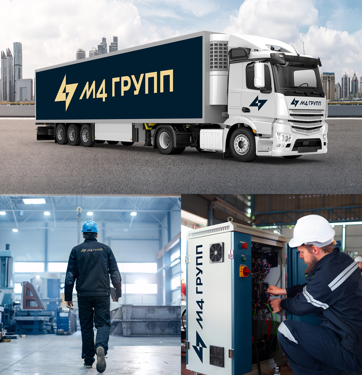 Разработка фирменного стиля для M4 Group — Изображение №3 — Брендинг, Графика на Dprofile