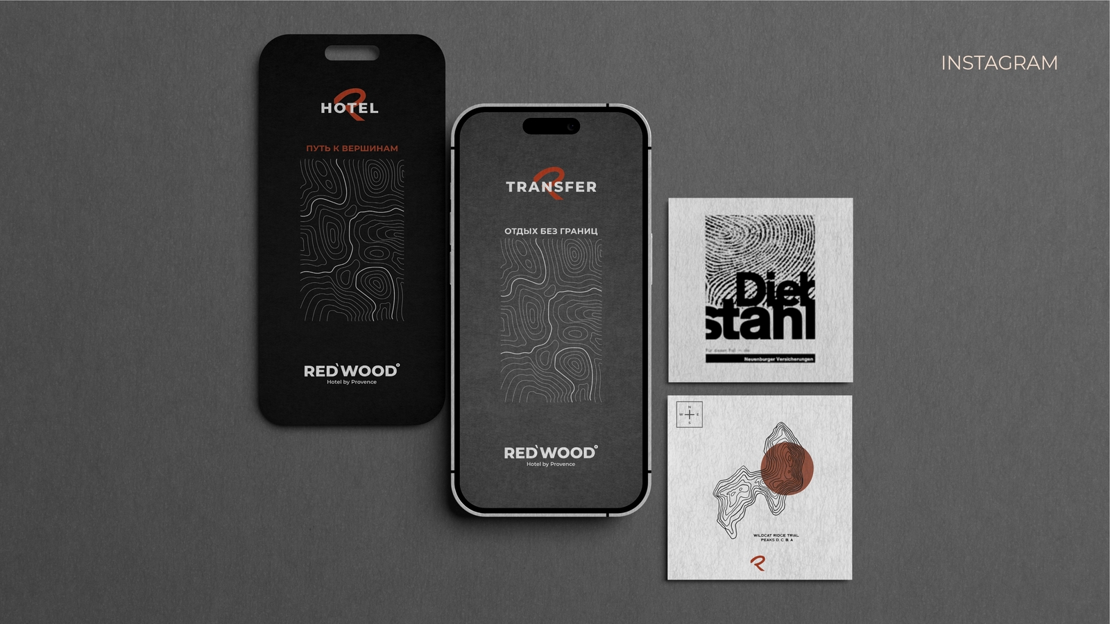 Red Wood Hotel Brand Guidelines — Изображение №15 — Брендинг на Dprofile