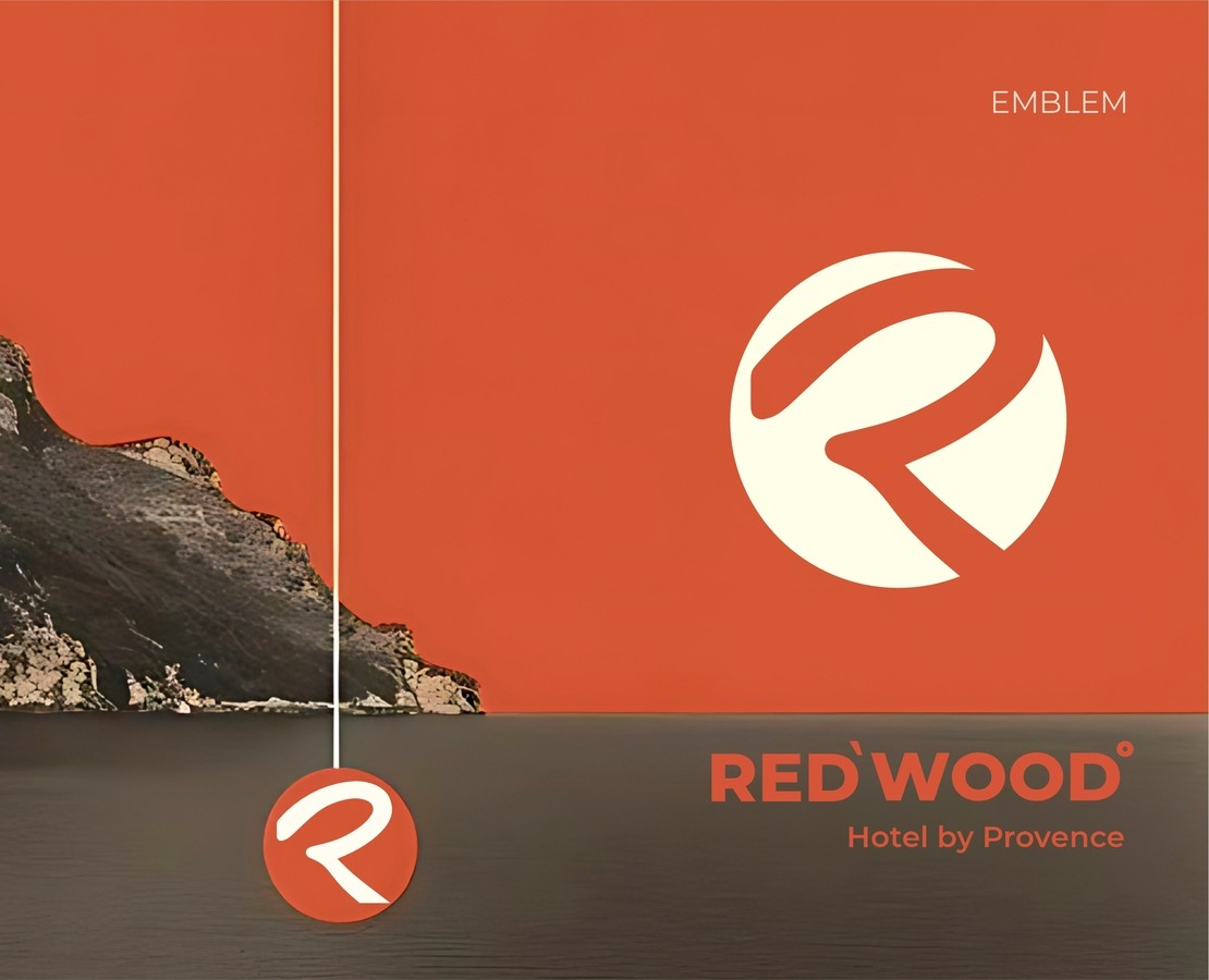 Red Wood Hotel Brand Guidelines — Брендинг на Dprofile