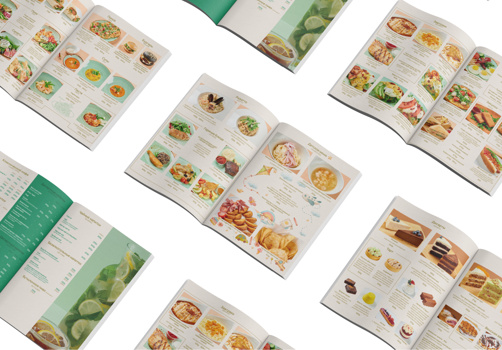 меню для кафе "coffeebrand" — Изображение №3 — Брендинг, Графика на Dprofile