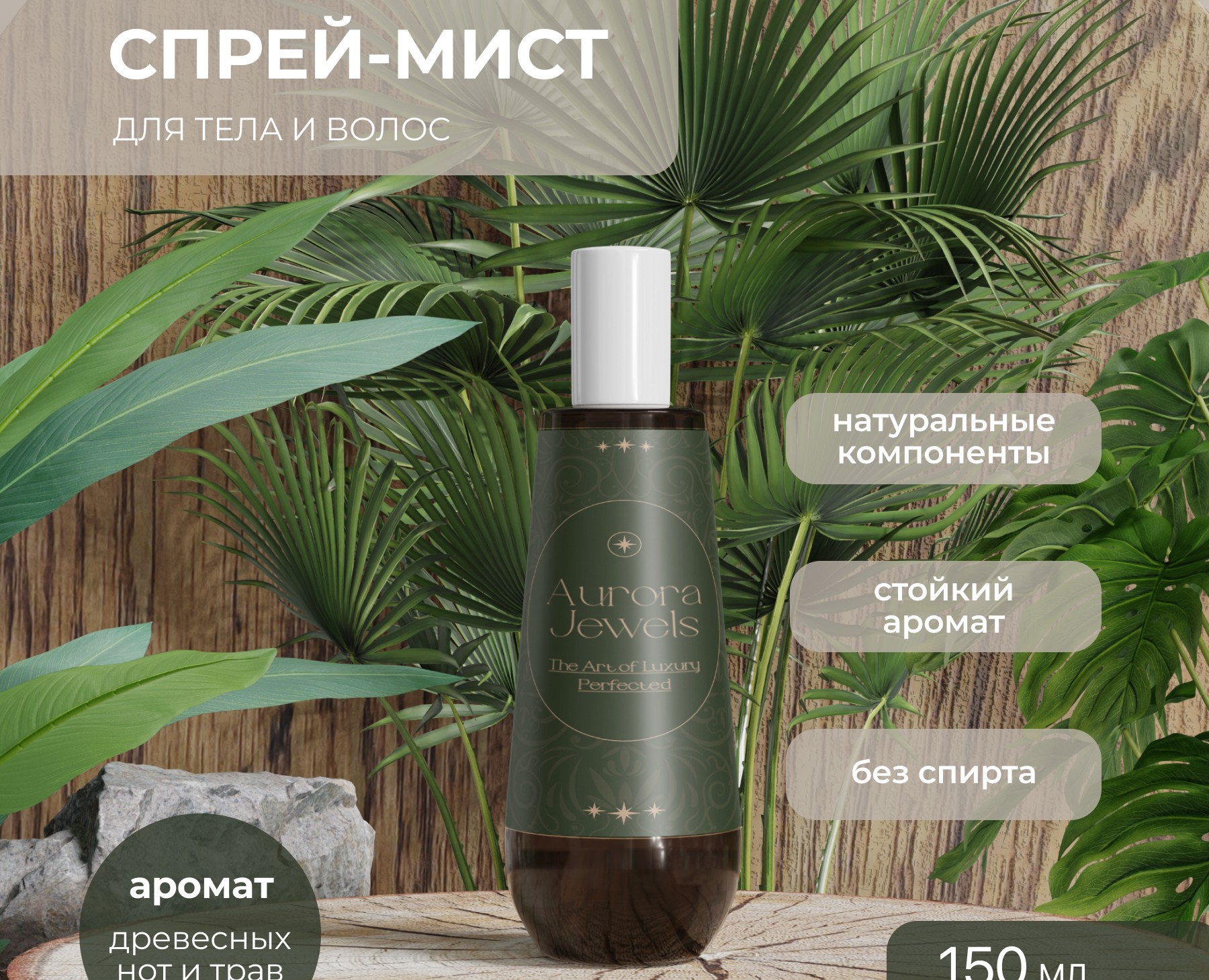 Инфографика для спрей-миста — Графика на Dprofile