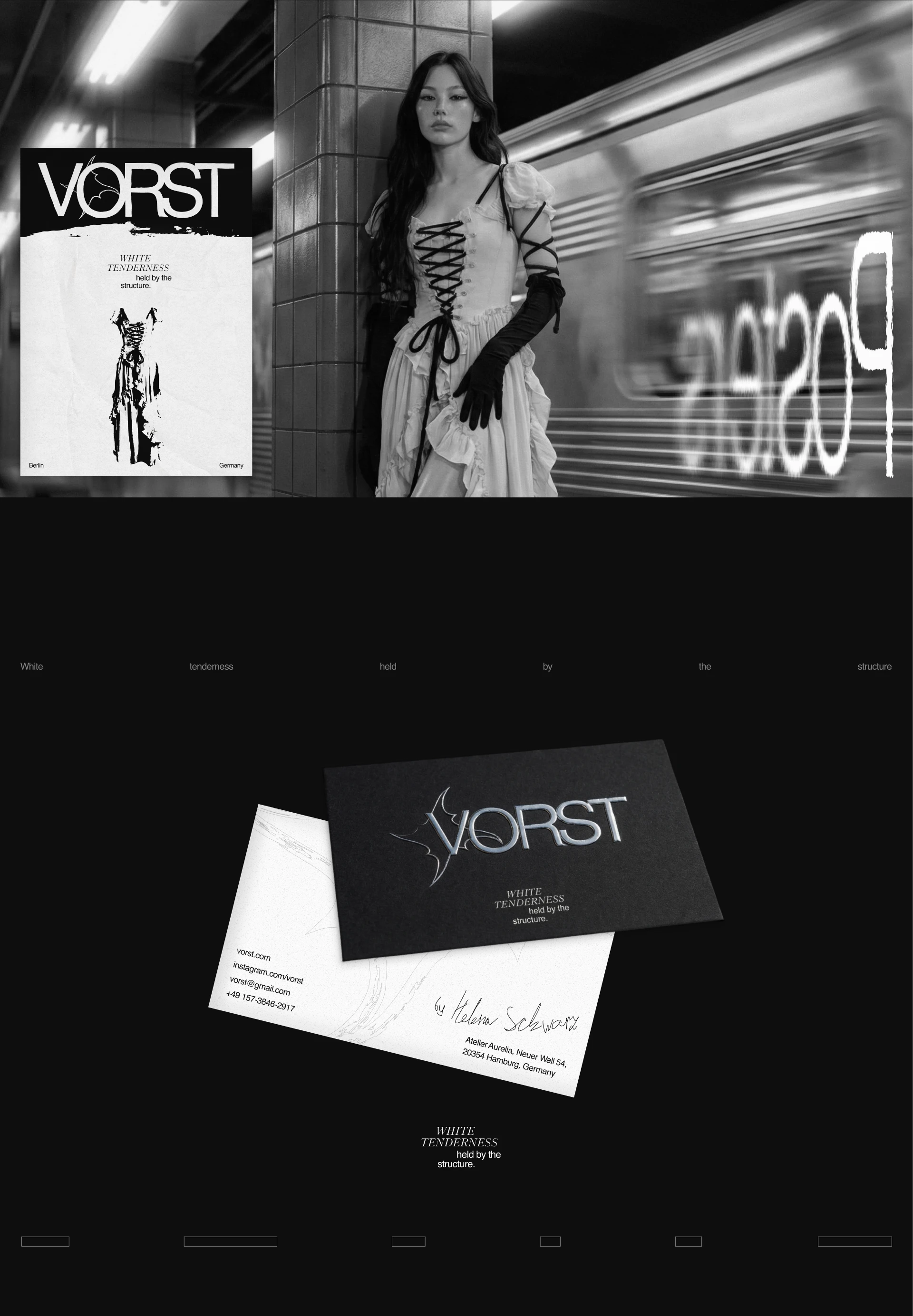 VORST / Fashion Brand Identity — Изображение №5 — Интерфейсы, Брендинг на Dprofile