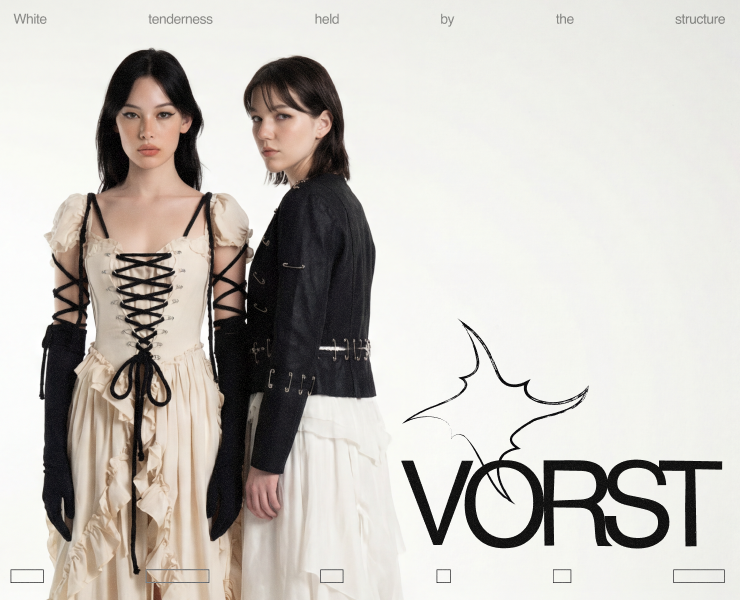 VORST / Fashion Brand Identity — Интерфейсы, Брендинг на Dprofile