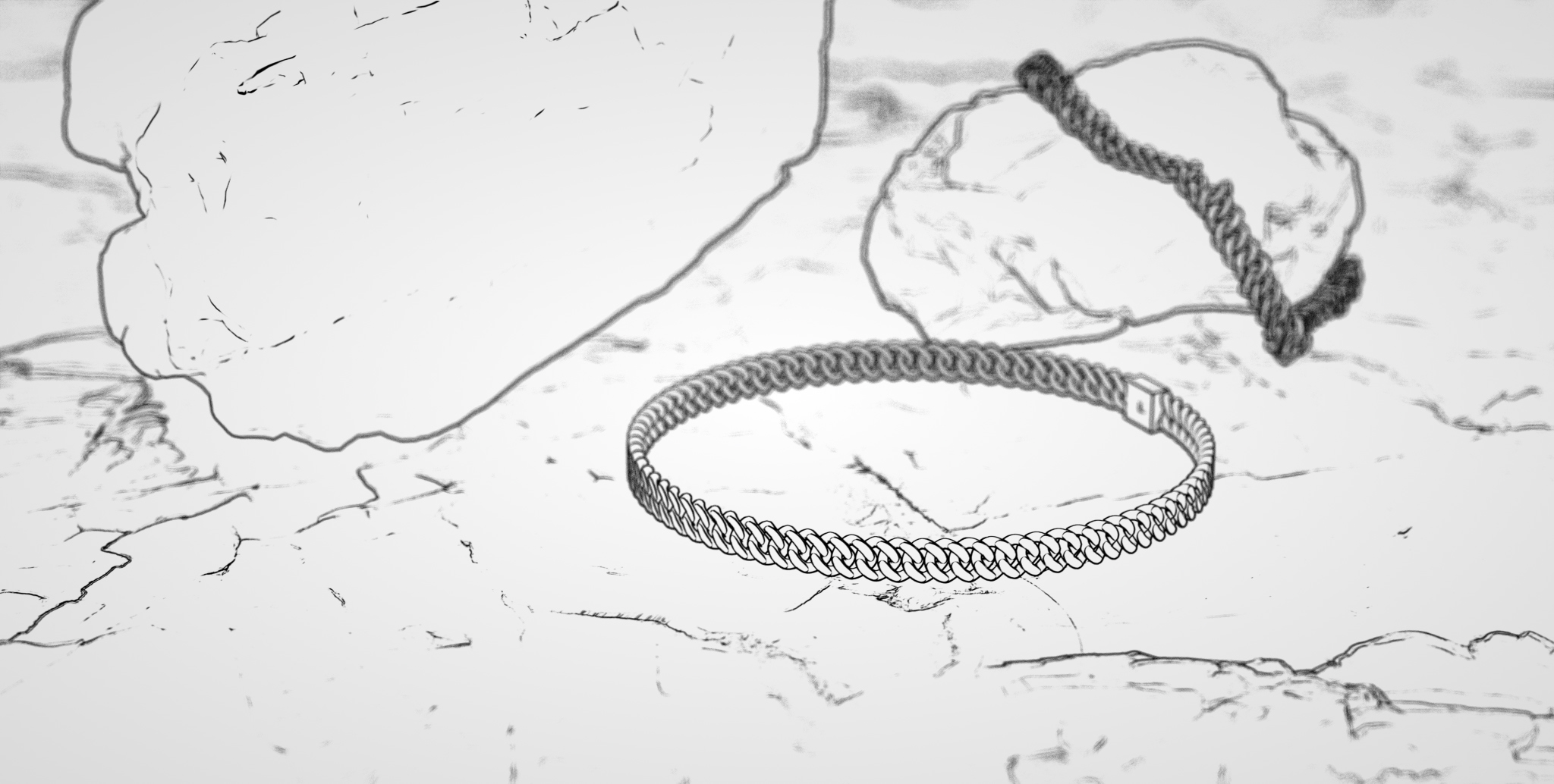 Curb Chain — 3D-визуализация ювелирной цепочки — Изображение №6 — 3D, Анимация на Dprofile