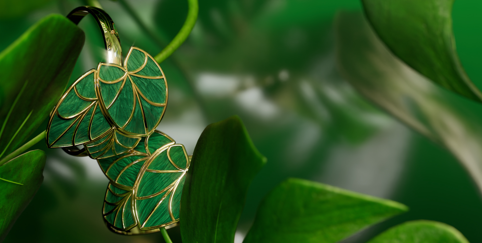 Leaves jewelry: jewelry visual content — Изображение №4 — 3D, Анимация на Dprofile