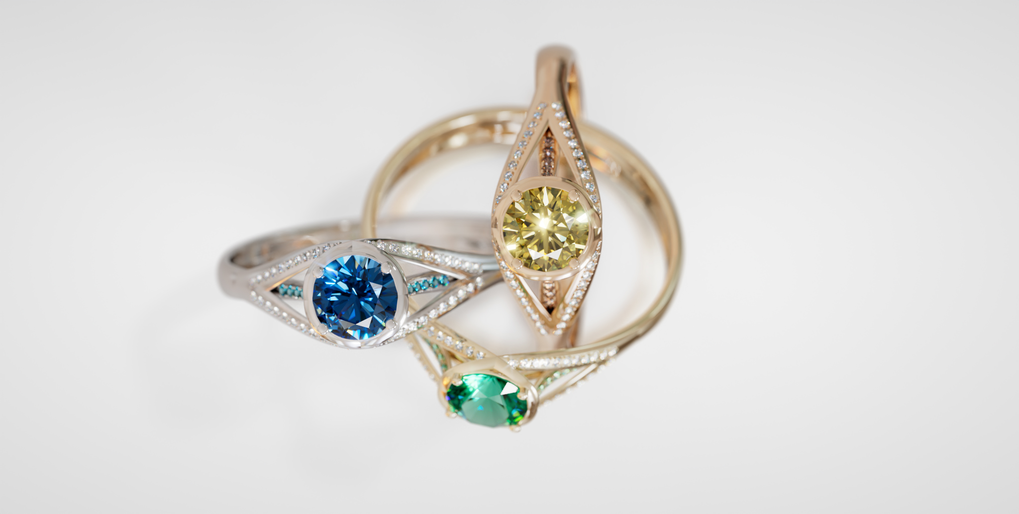 Обручальное кольцо, 3d визуализация — Изображение №6 — 3D, Анимация на Dprofile