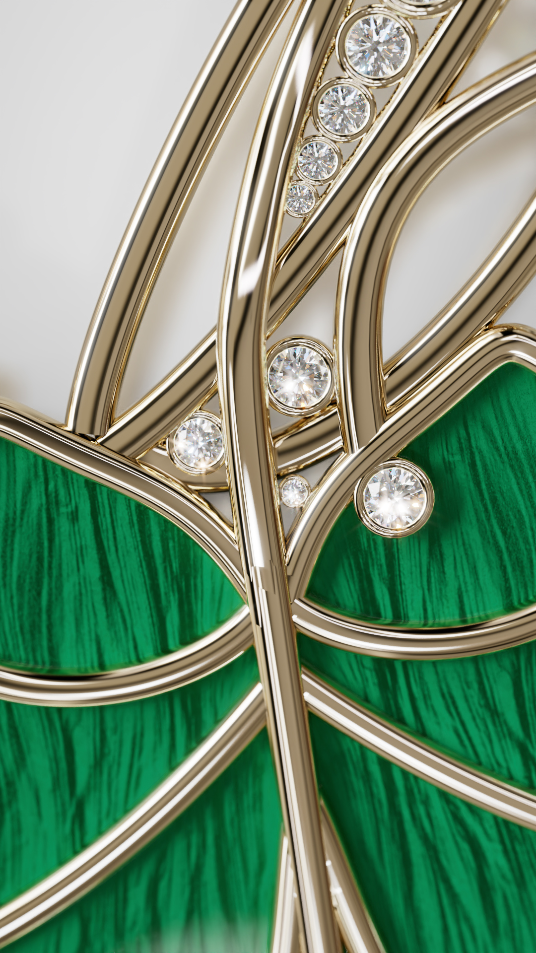 Leaves jewelry: jewelry visual content — Изображение №7 — 3D, Анимация на Dprofile