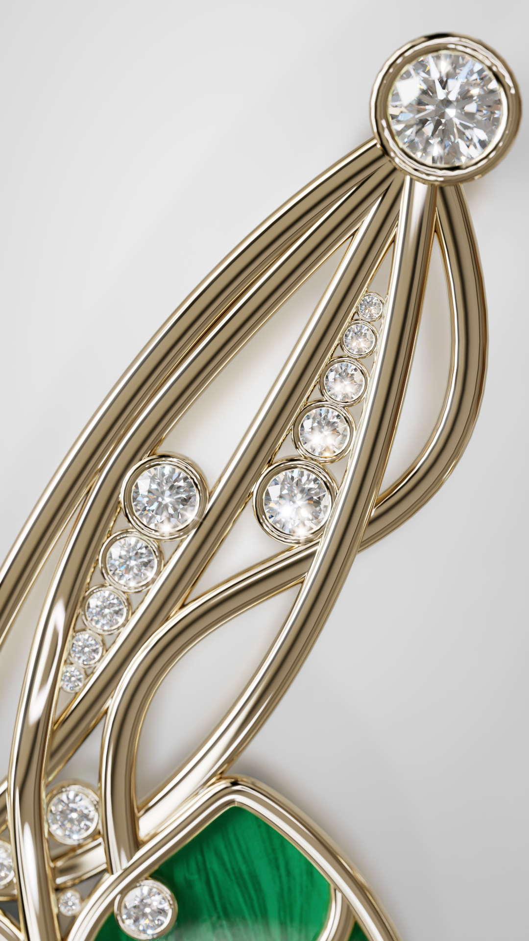 Leaves jewelry: jewelry visual content — Изображение №6 — 3D, Анимация на Dprofile