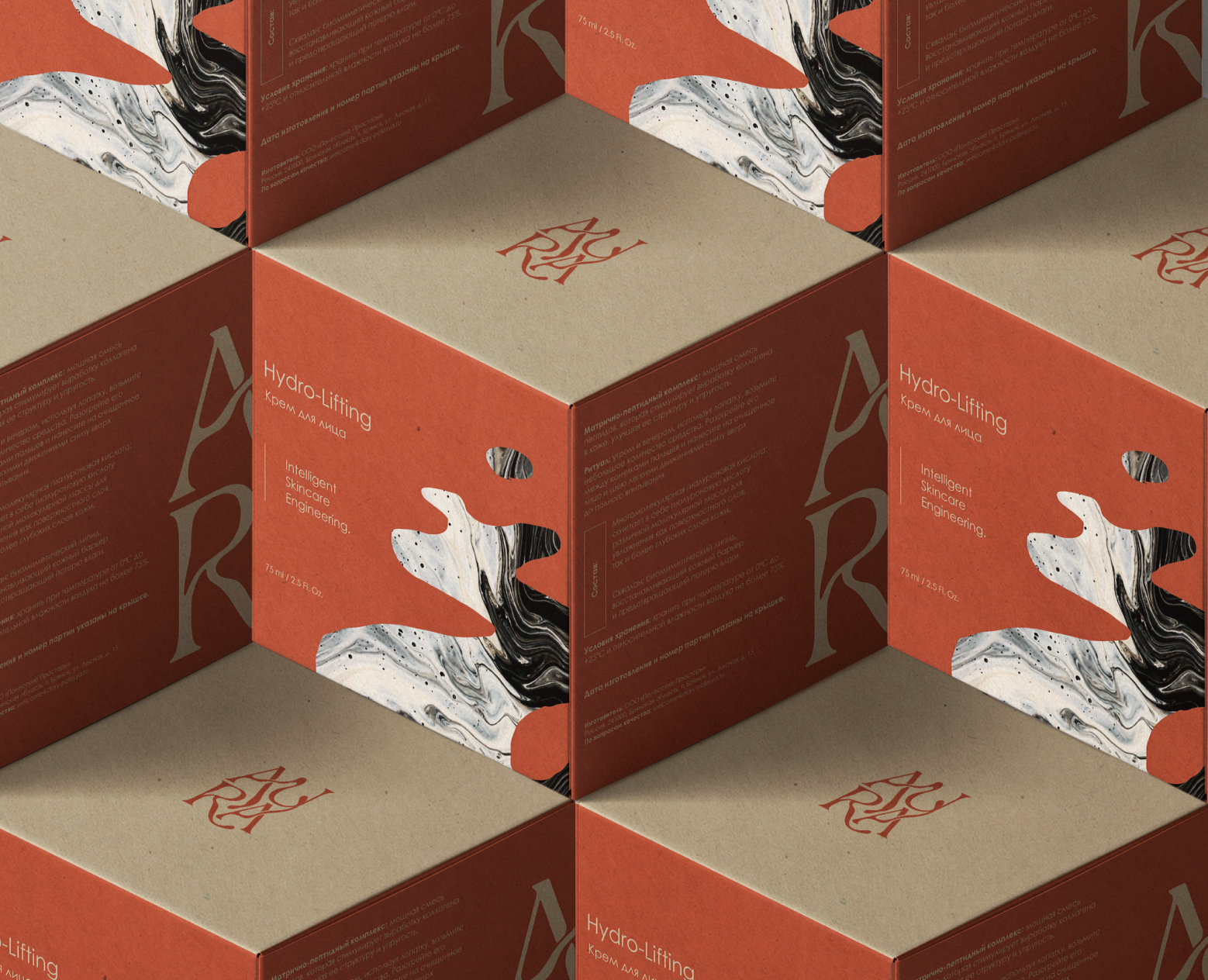 Фирменный стиль / Уходовая косметика на Dprofile