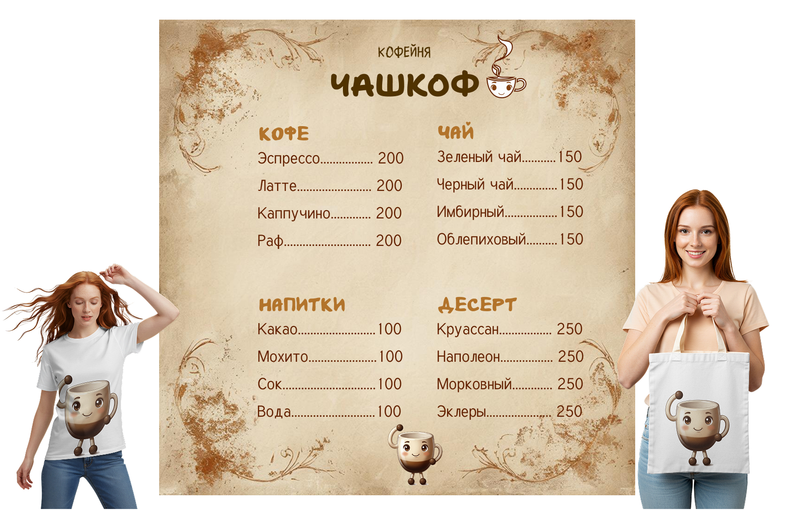 Кофейня. Брендинг — Изображение №7 — Интерфейсы, Брендинг на Dprofile