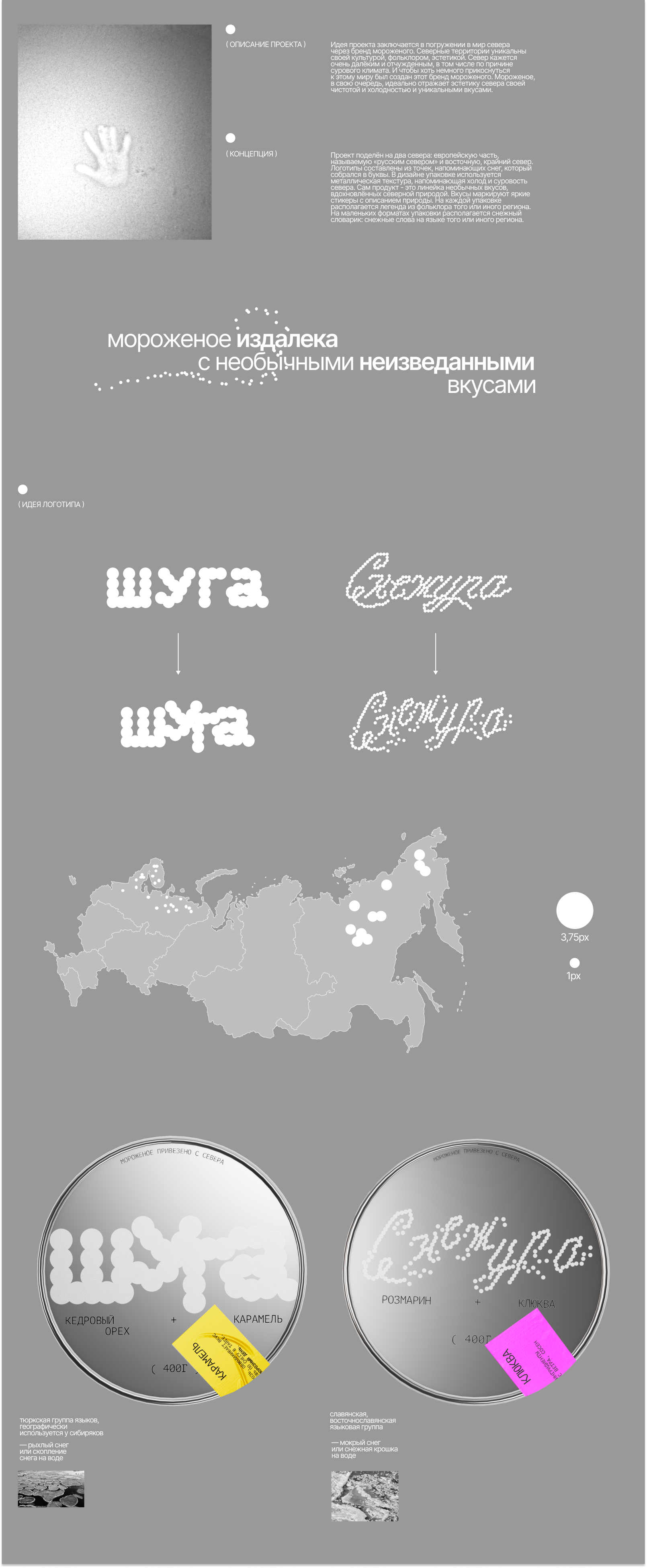 Упаковка / мороженое / айдентика бренда — Изображение №1 — Брендинг на Dprofile