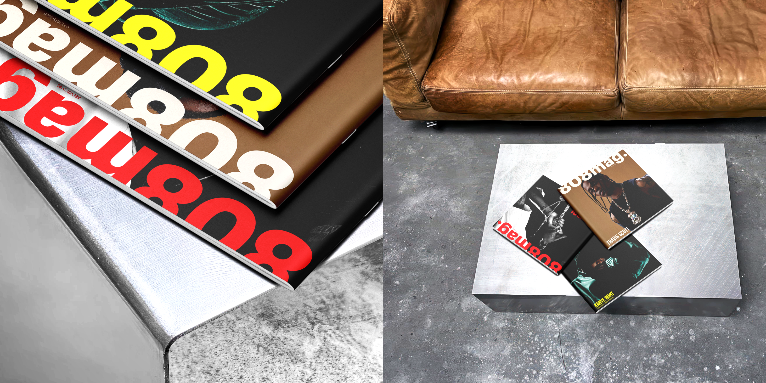 808mag. — журнал о хип-хоп музыке — Изображение №2 — Брендинг, Графика на Dprofile