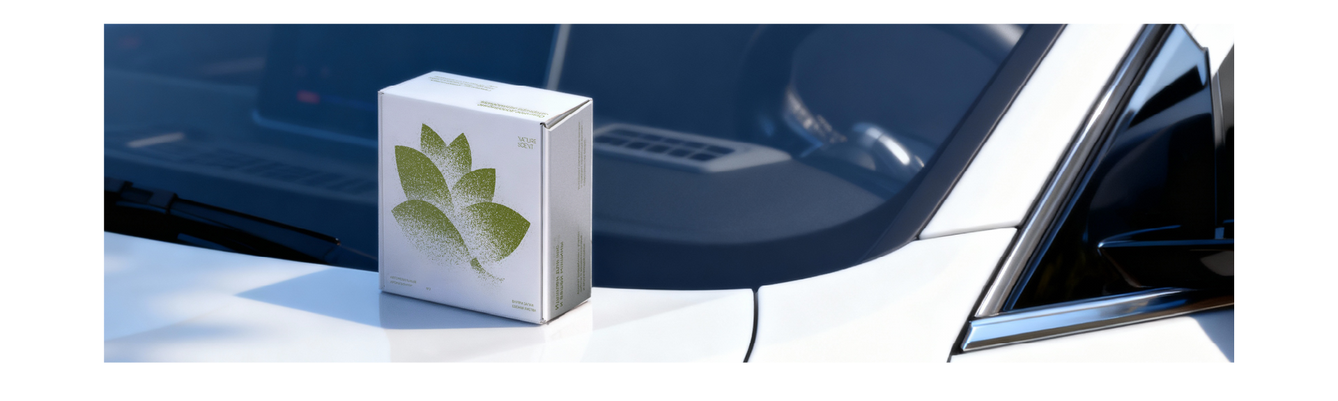 NATURE SCENT - брендинг упаковки ароматизаторов для авто — Изображение №1 — Брендинг, Иллюстрация на Dprofile