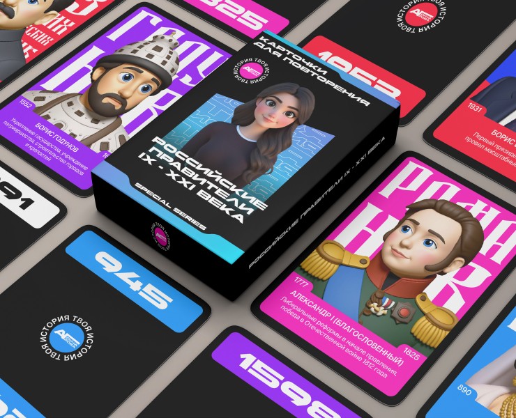 Карточки для повторения по истории — Графика на Dprofile