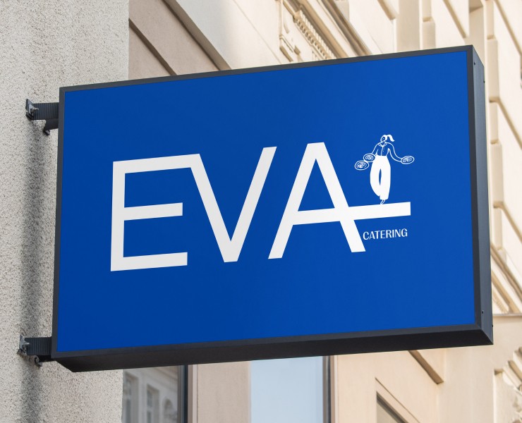 EVA CATERING social media&polygraphy — Брендинг, Графика на Dprofile