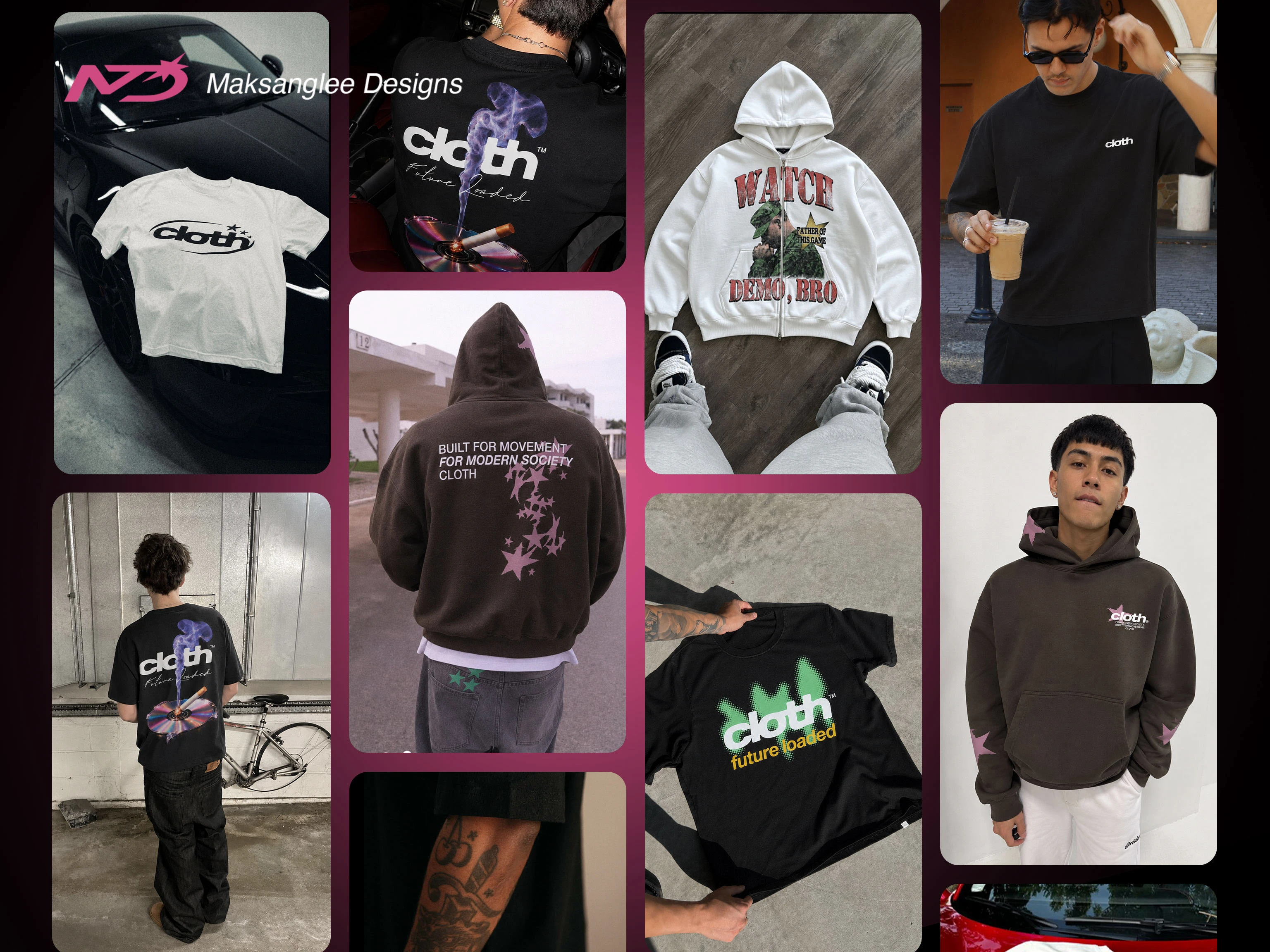 STREETWEAR CAPSULE COLLECTION — Изображение №8 — Брендинг, Графика на Dprofile