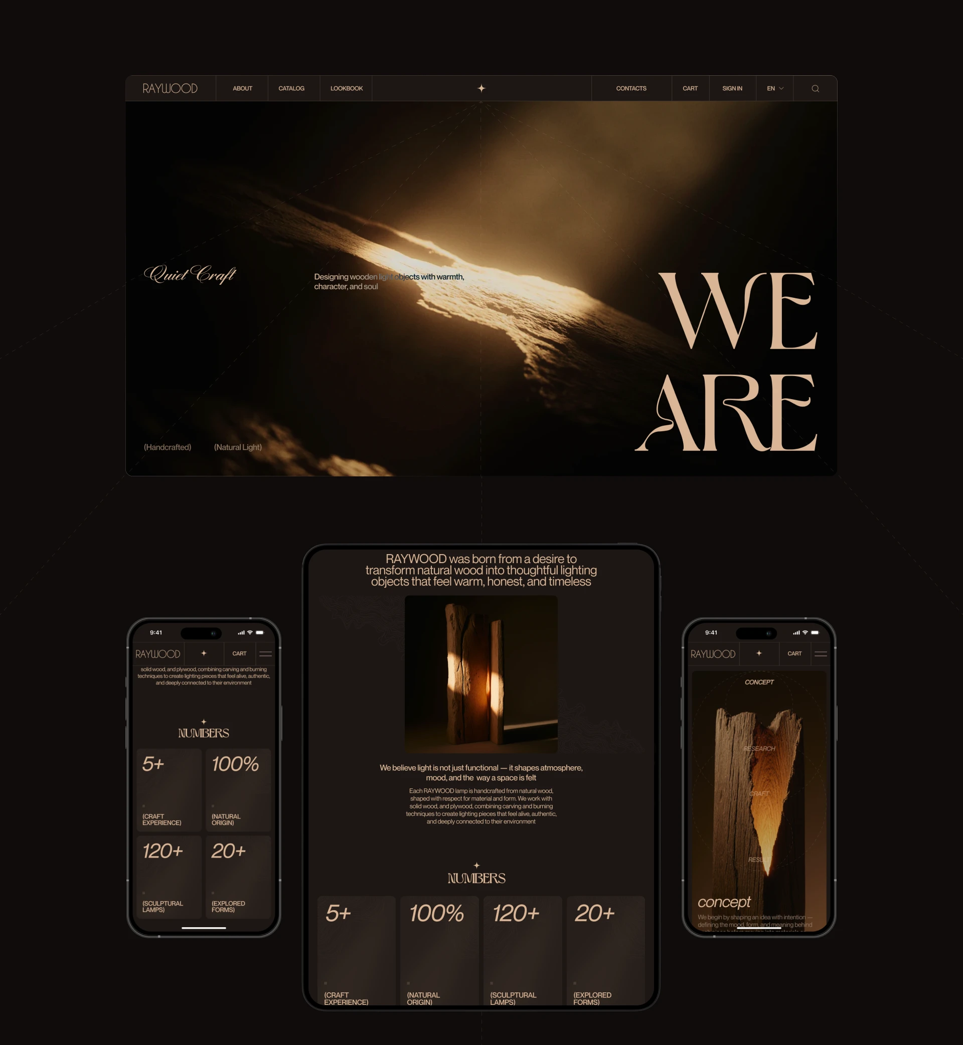 Wooden Lamp |Интернет-магазин — Изображение №9 — Интерфейсы, Брендинг на Dprofile