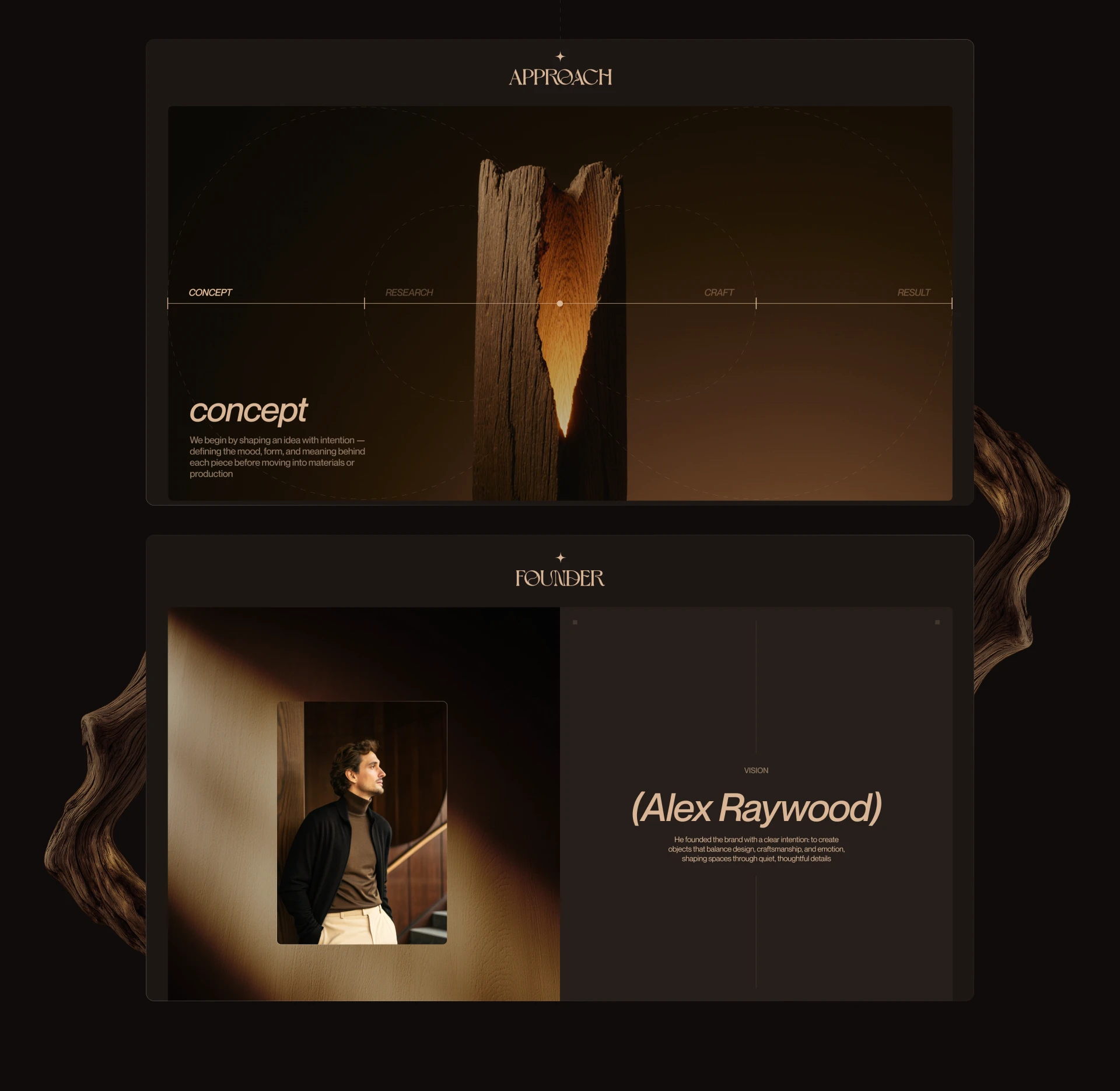 Wooden Lamp |Интернет-магазин — Изображение №10 — Интерфейсы, Брендинг на Dprofile